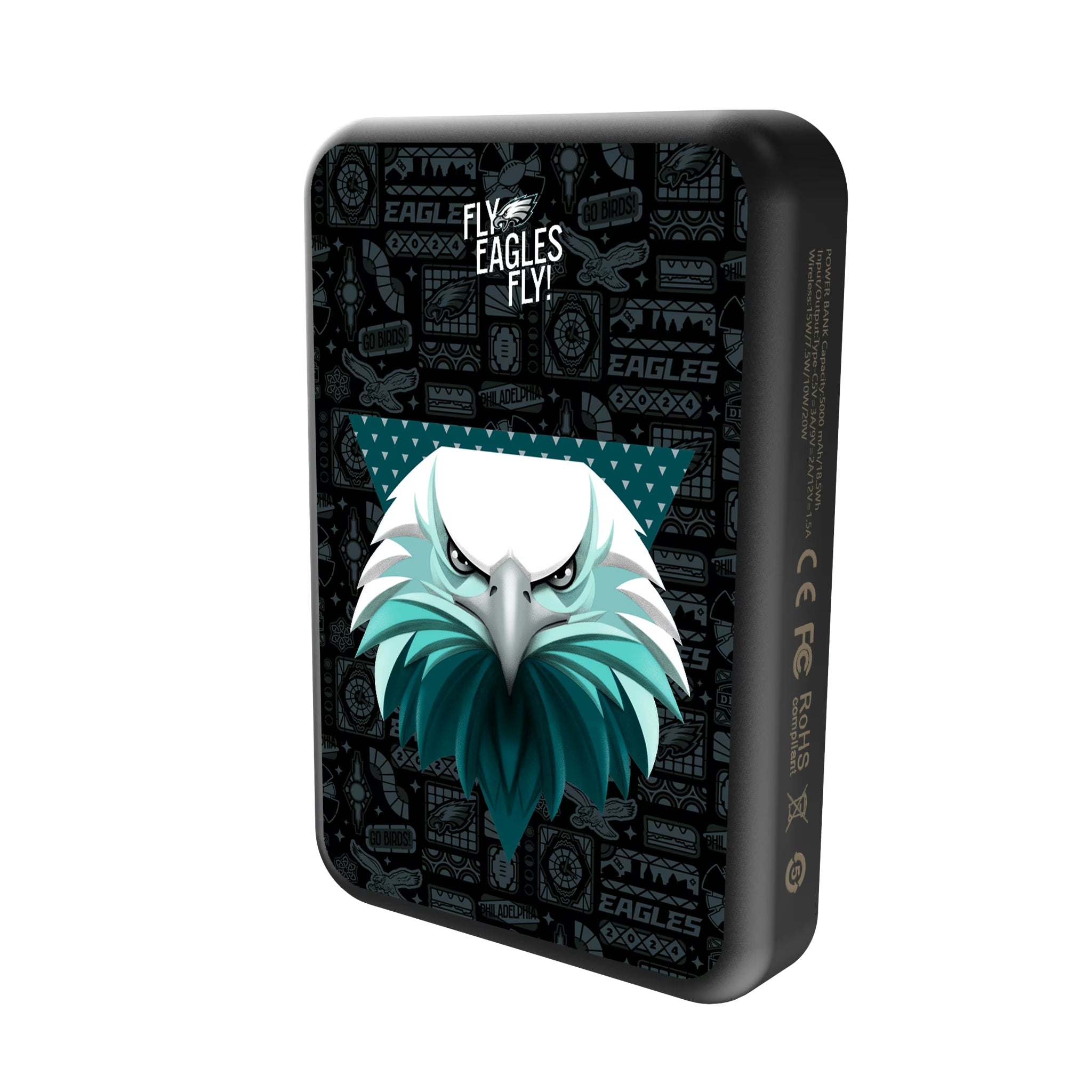 Philadelphia Eagles Deco Wireless Mag Power Bank