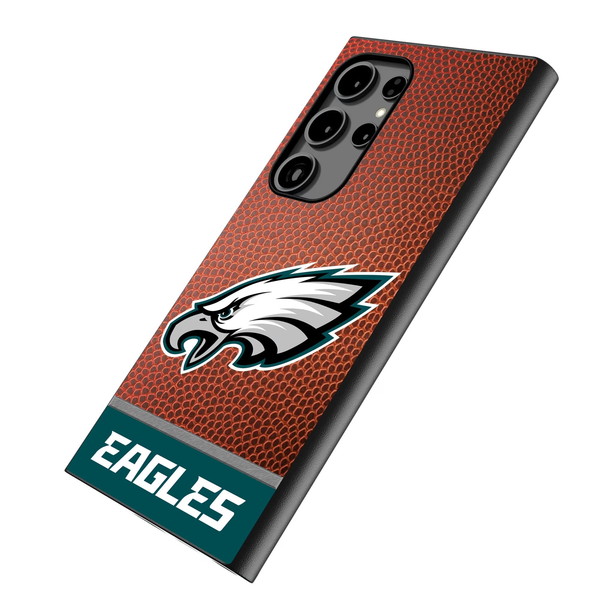 Philadelphia Eagles Football Wordmark Galaxy MagSafe Compatible Phone Case for Samsung Galaxy - Isometric View