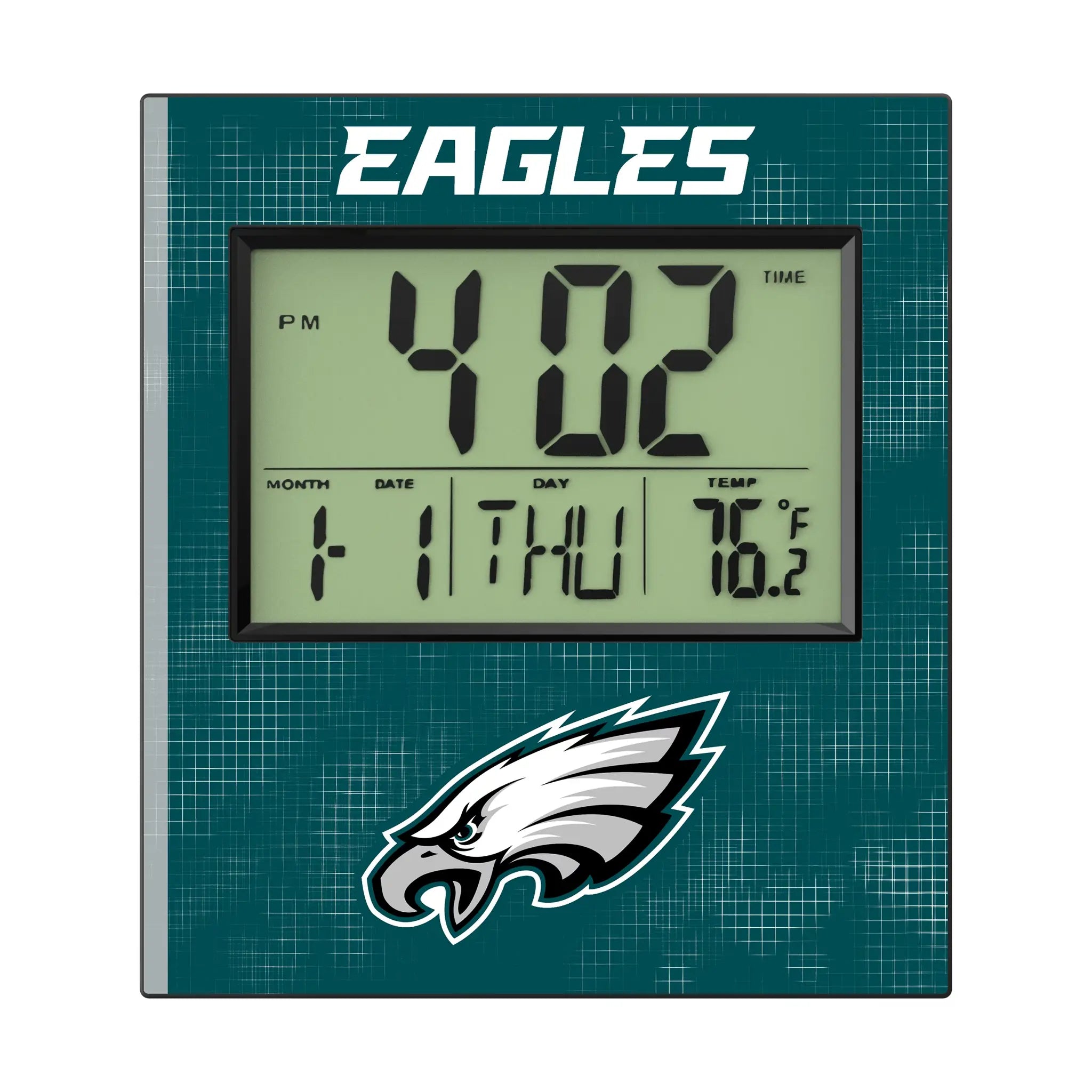 Philadelphia Eagles Hatch Wall Clock