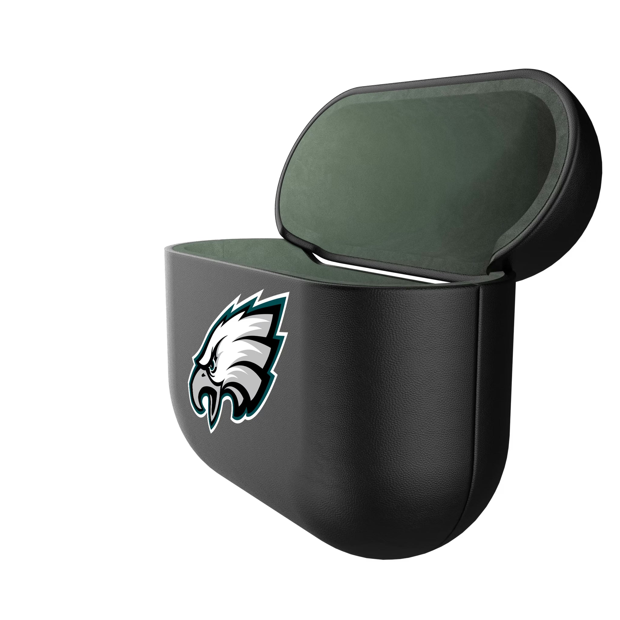 Philadelphia Eagles Insignia AirPods AirPod Case Cover - Isometric View#Device_AirPods 3rd Gen