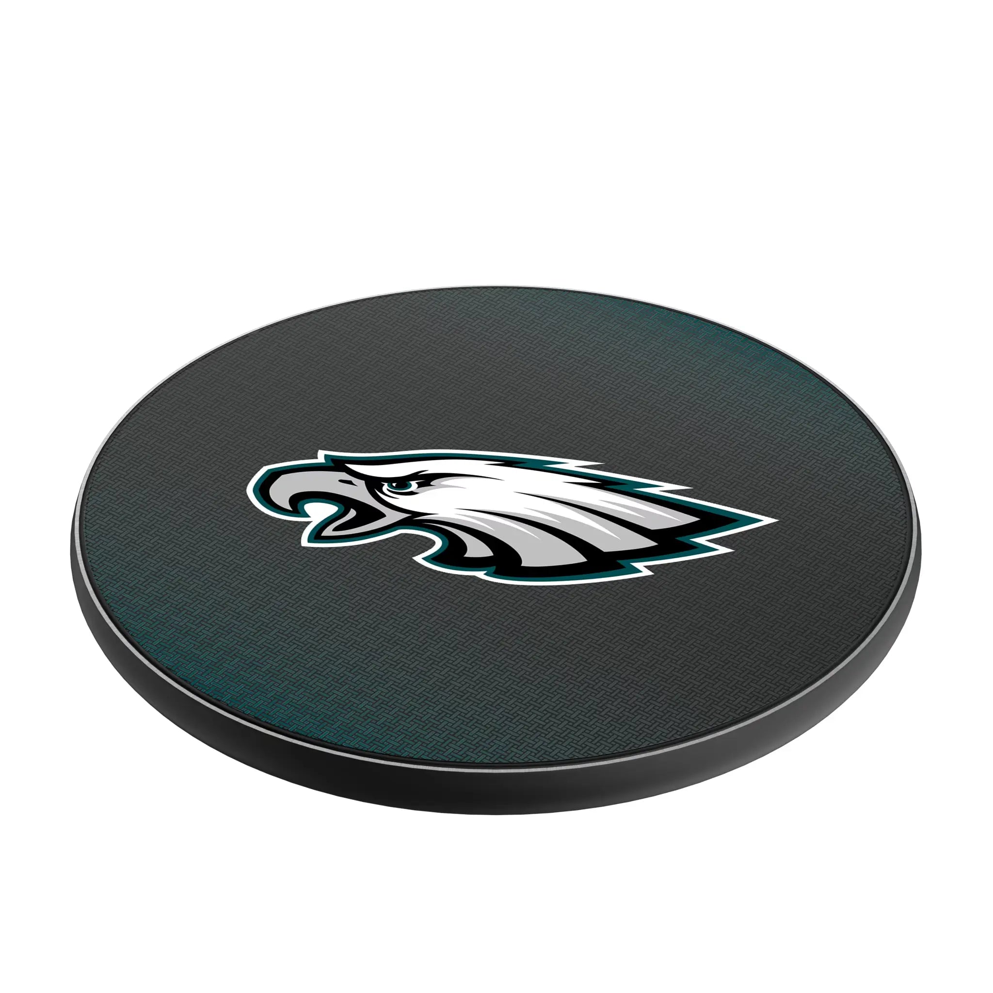 Philadelphia Eagles Linen 15-Watt Wireless Charger - Isometric View