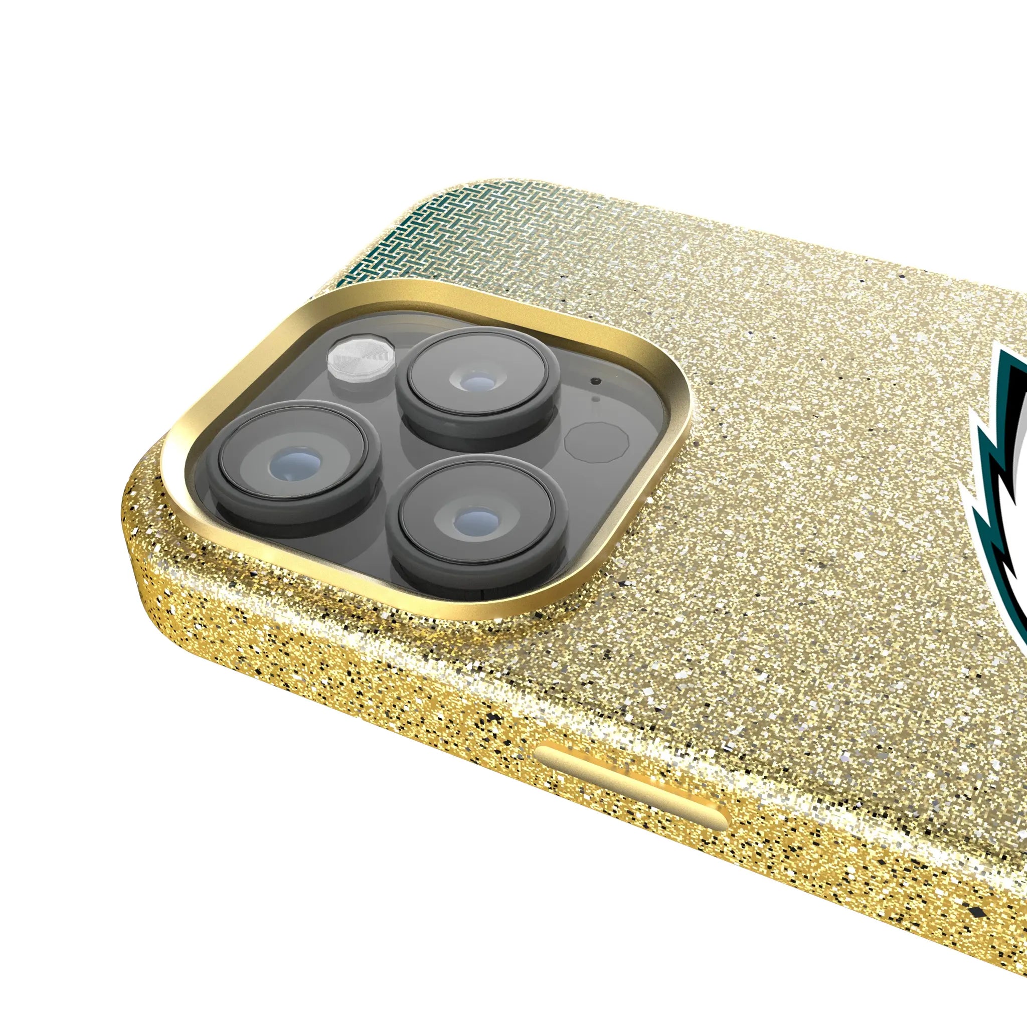 Philadelphia Eagles Linen iPhone Bling Phone Case for Apple iPhone - Detail