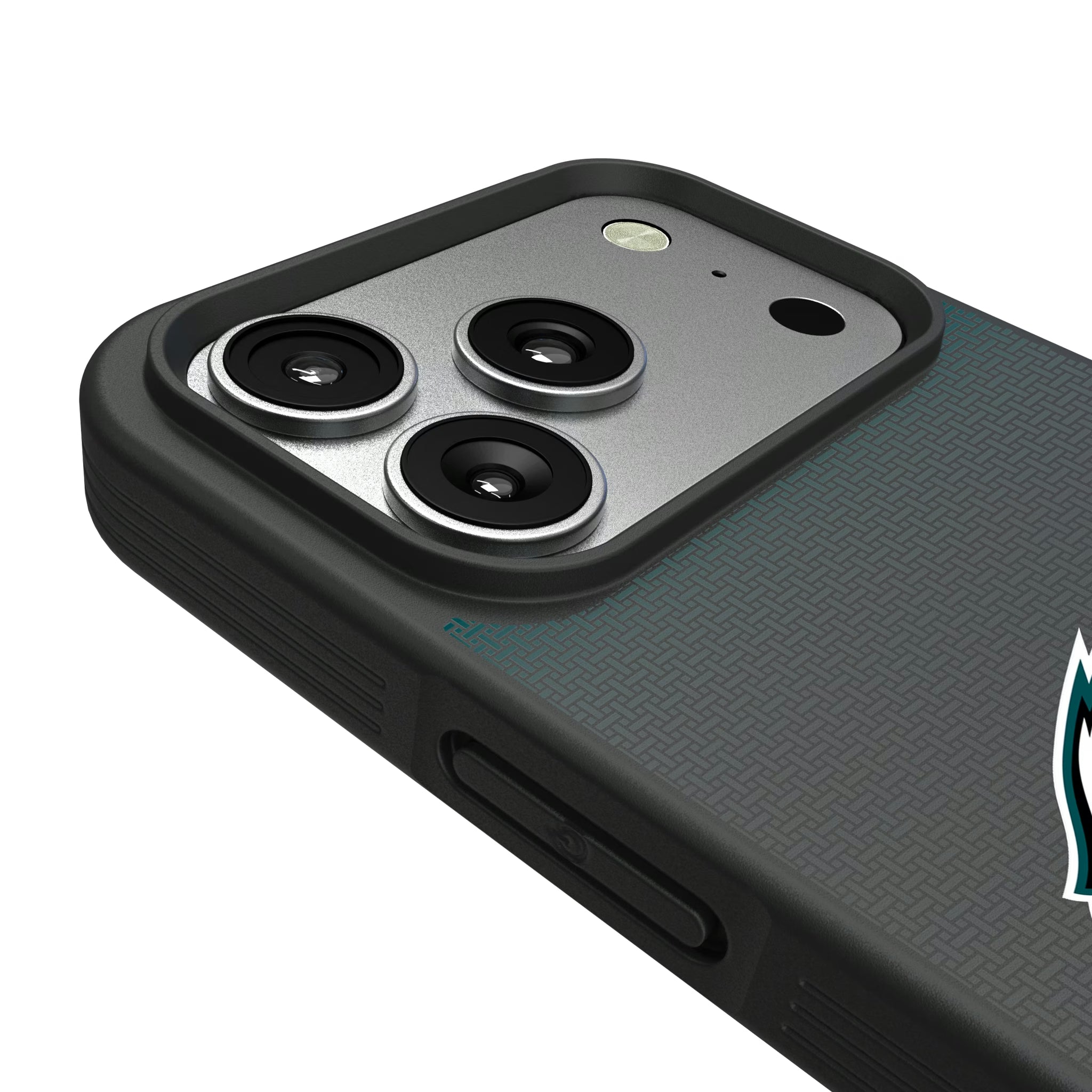 Philadelphia Eagles Linen iPhone Bump Phone Case for Apple iPhone - Detail#Device_iPhone 17 Pro