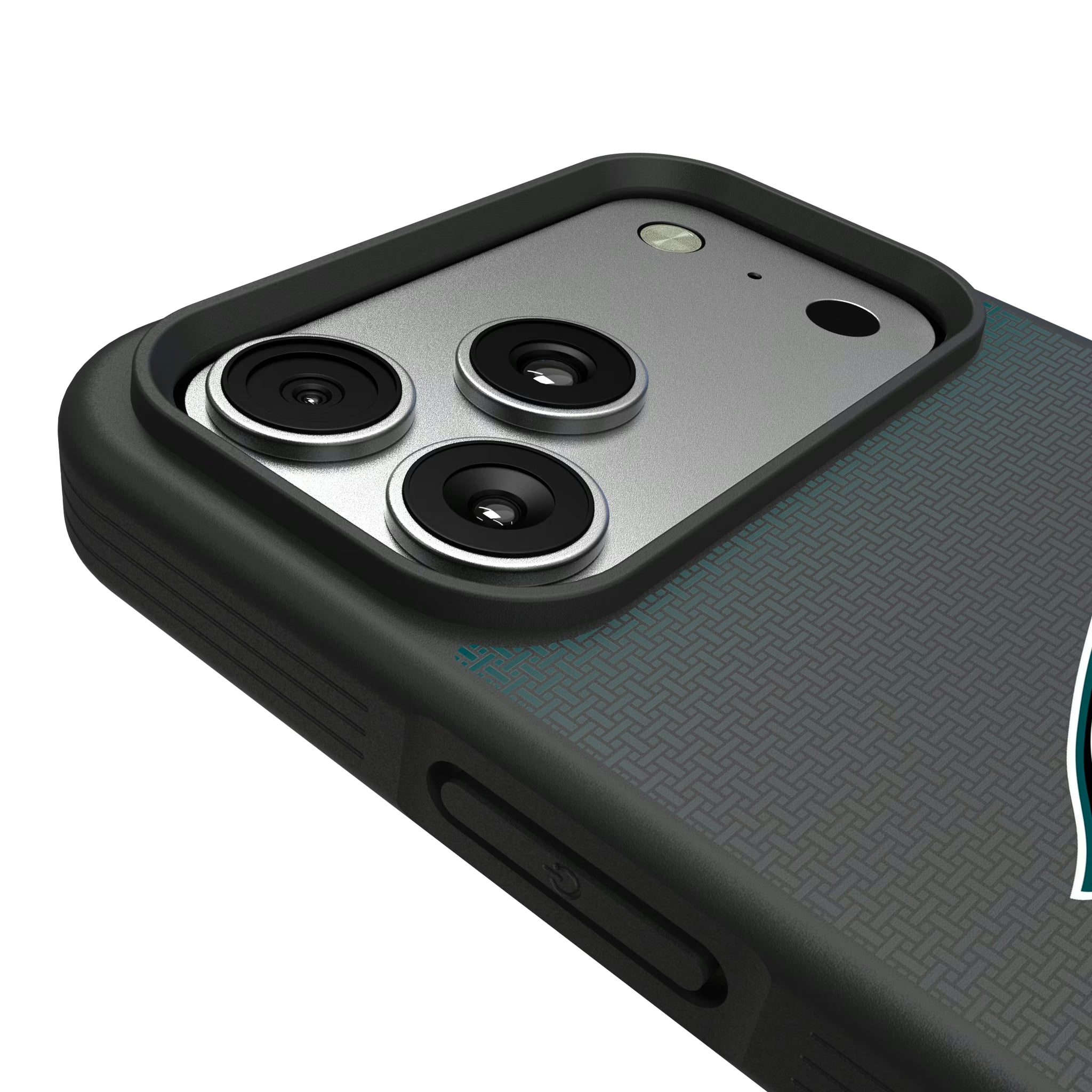 Philadelphia Eagles Linen iPhone Bump Phone Case for Apple iPhone - Detail#Device_iPhone 17 Pro Max