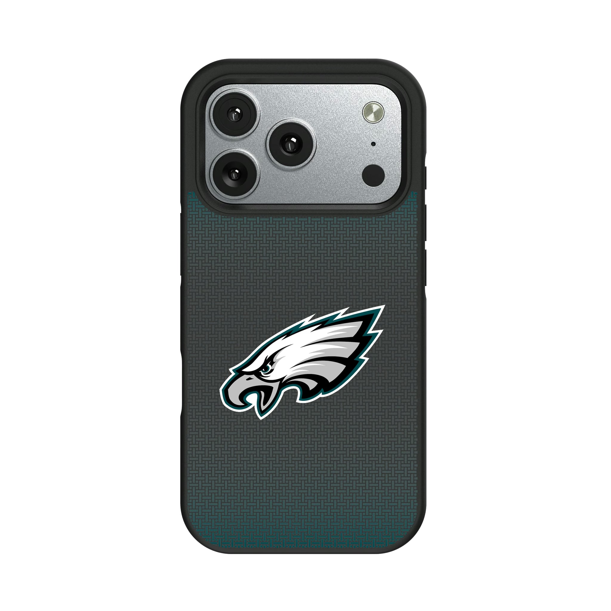 Philadelphia Eagles Linen iPhone Bump Phone Case for Apple iPhone#Device_iPhone 17 Pro