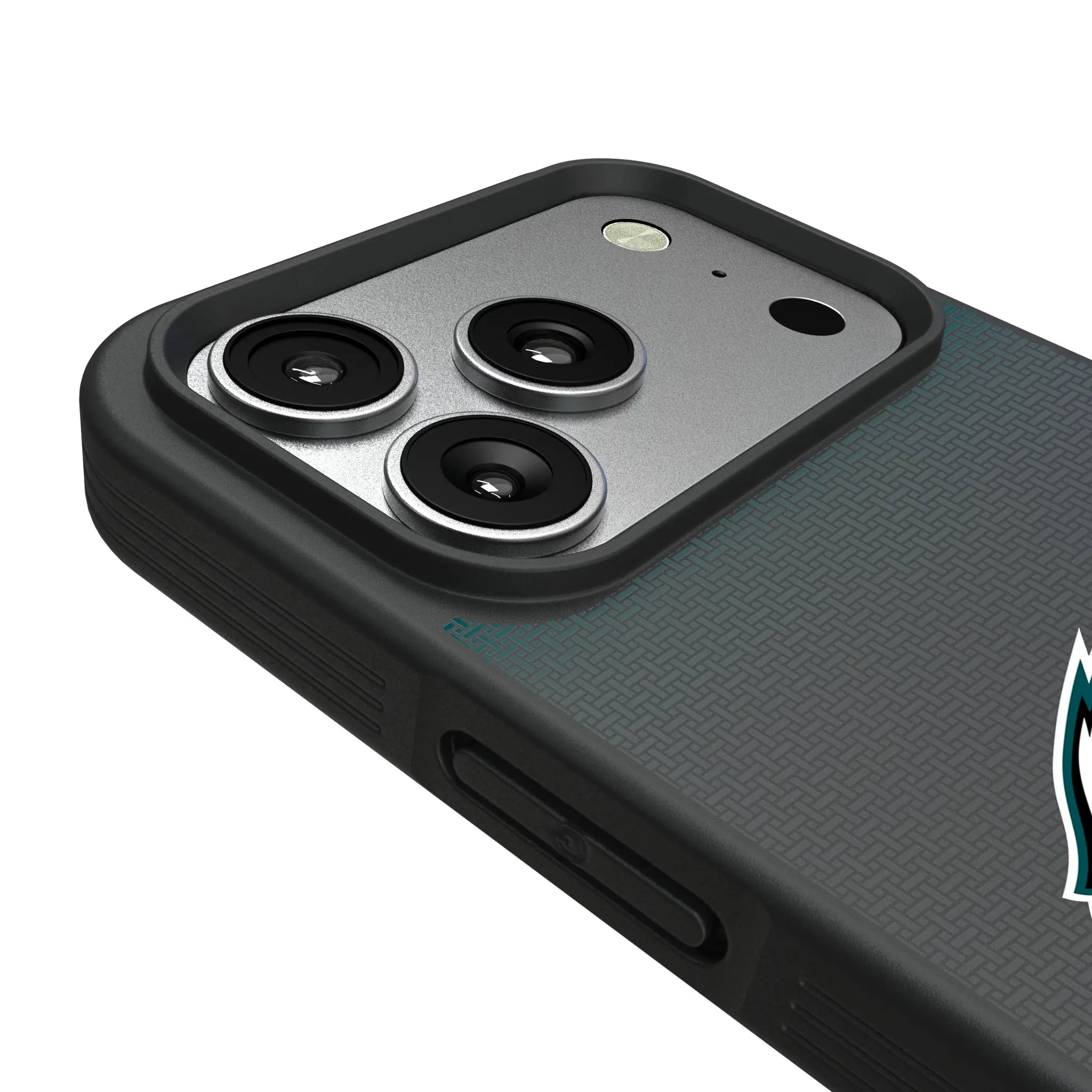 Philadelphia Eagles Linen iPhone Bump Phone Case for Apple iPhone - Detail#Device_iPhone 17 Pro