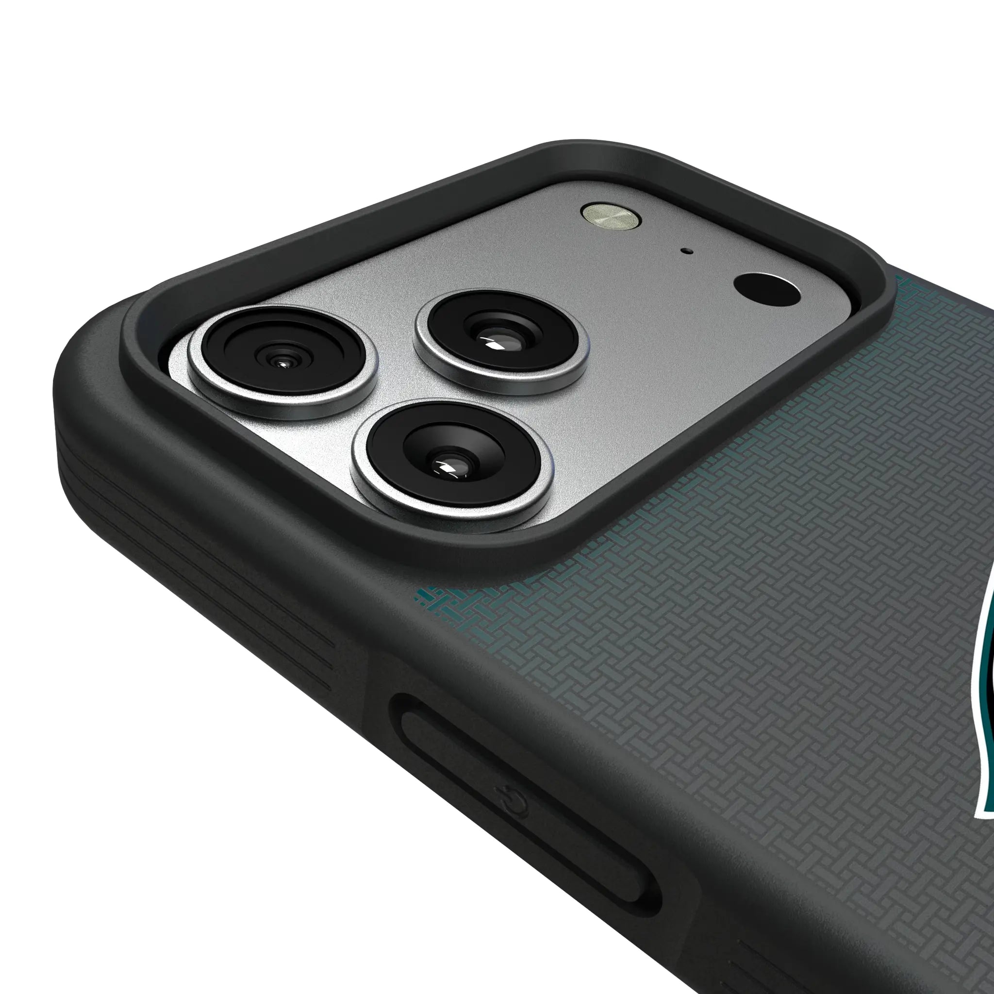 Philadelphia Eagles Linen iPhone Bump Phone Case for Apple iPhone - Detail#Device_iPhone 17 Pro Max