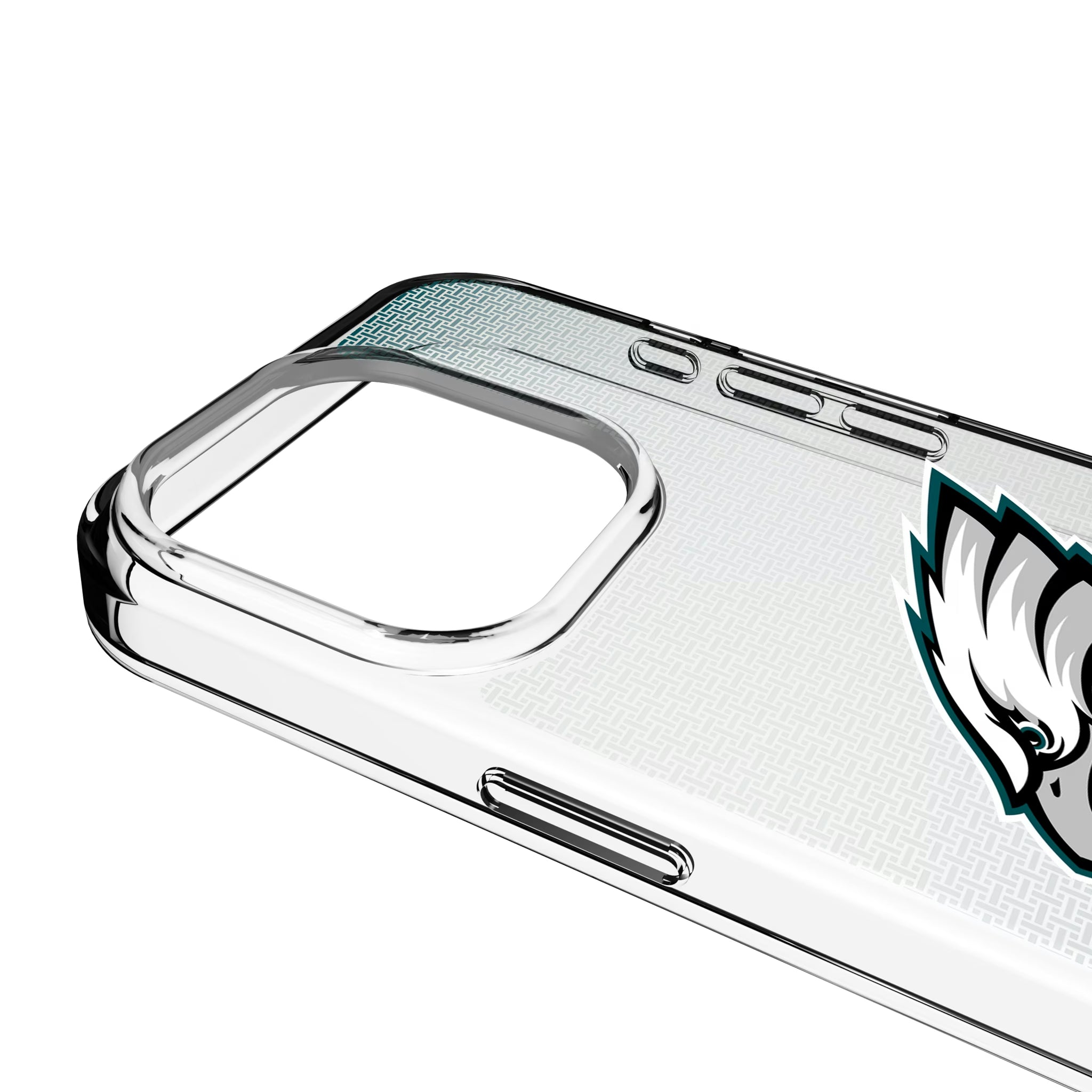 Philadelphia Eagles Linen iPhone Clear Phone Case for Apple iPhone - Detail