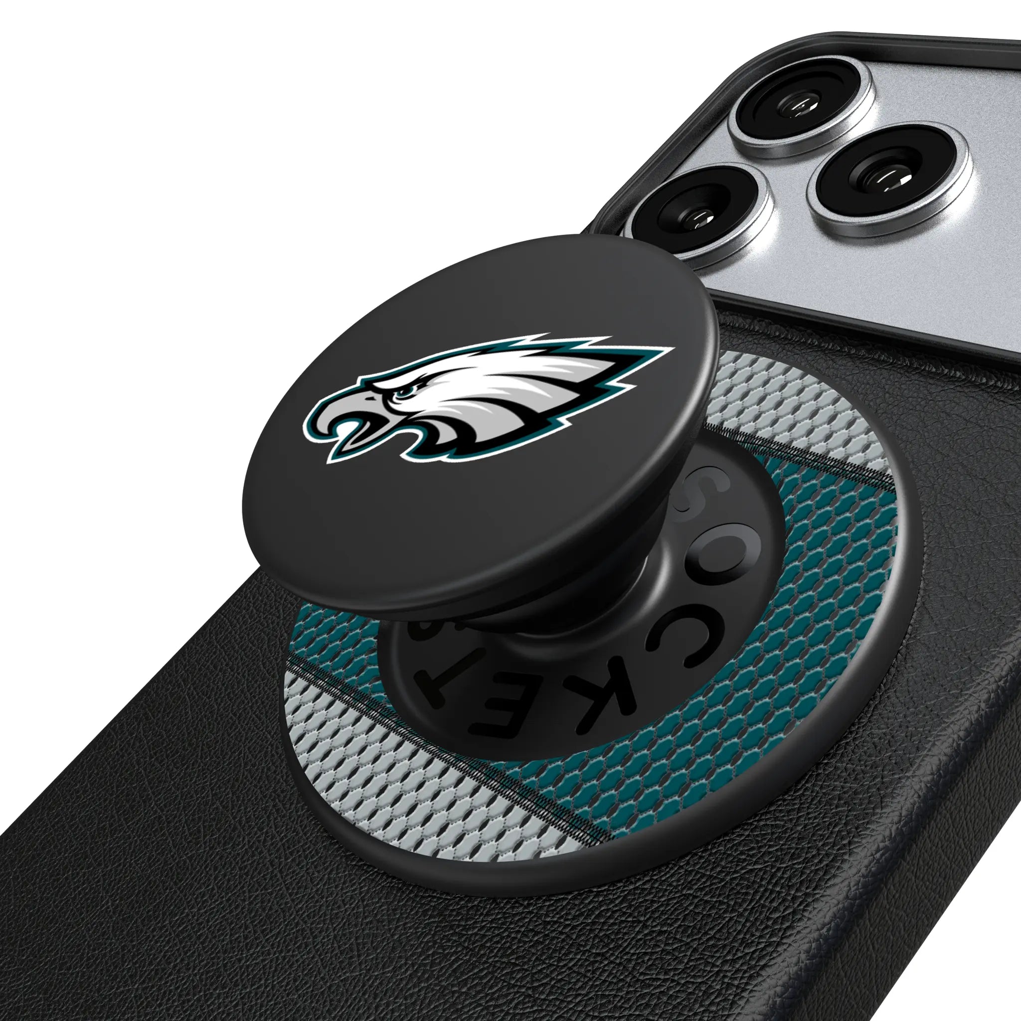 Philadelphia Eagles Mesh Popsockets Round Magnetic