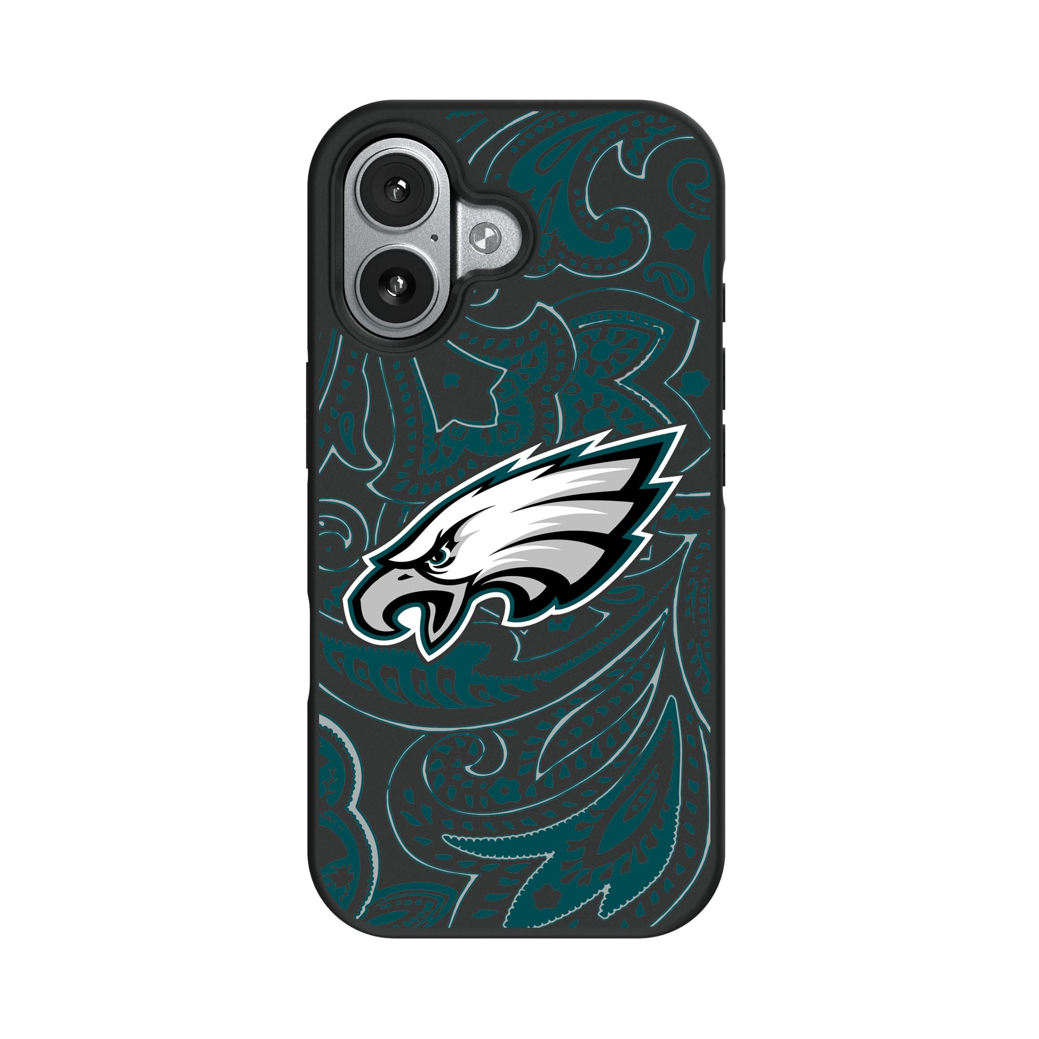 Philadelphia Eagles Paisley iPhone Bump Phone Case for Apple iPhone#Device_iPhone 17