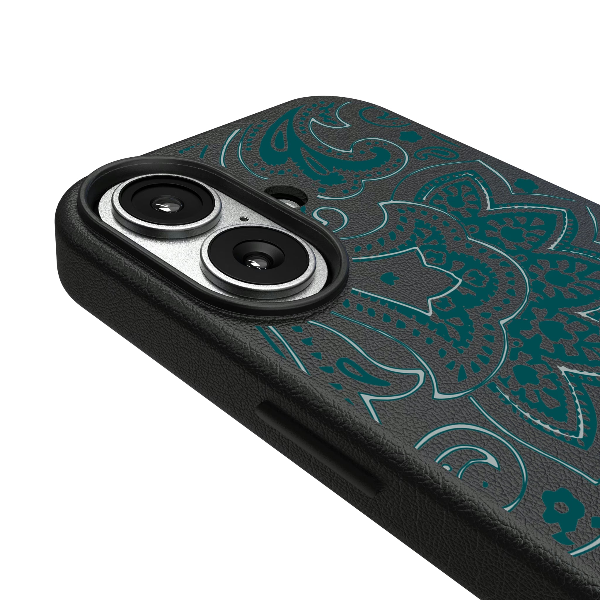 Philadelphia Eagles Paisley iPhone MagSafe Compatible Phone Case for Apple iPhone - Detail#Device_iPhone 17