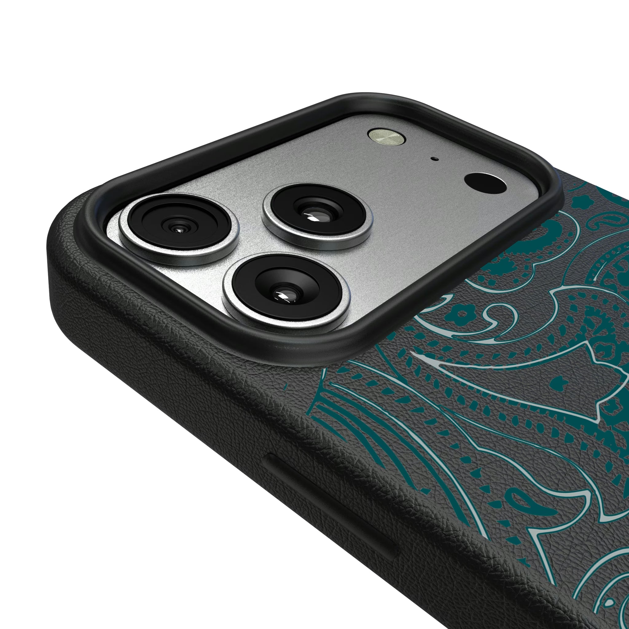 Philadelphia Eagles Paisley iPhone MagSafe Compatible Phone Case for Apple iPhone - Detail#Device_iPhone 17 Pro Max