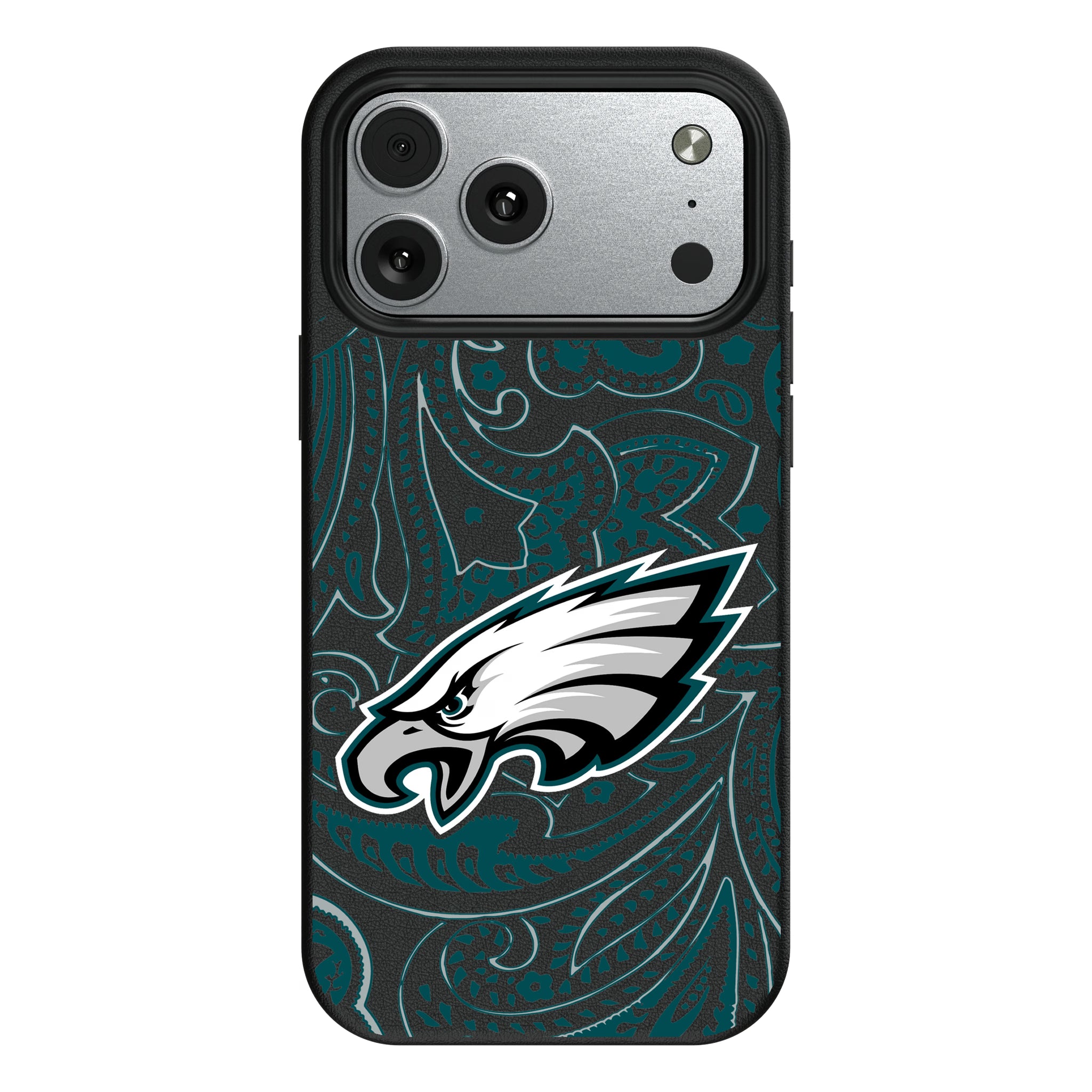 Philadelphia Eagles Paisley iPhone MagSafe Compatible Phone Case for Apple iPhone#Device_iPhone 17 Pro Max
