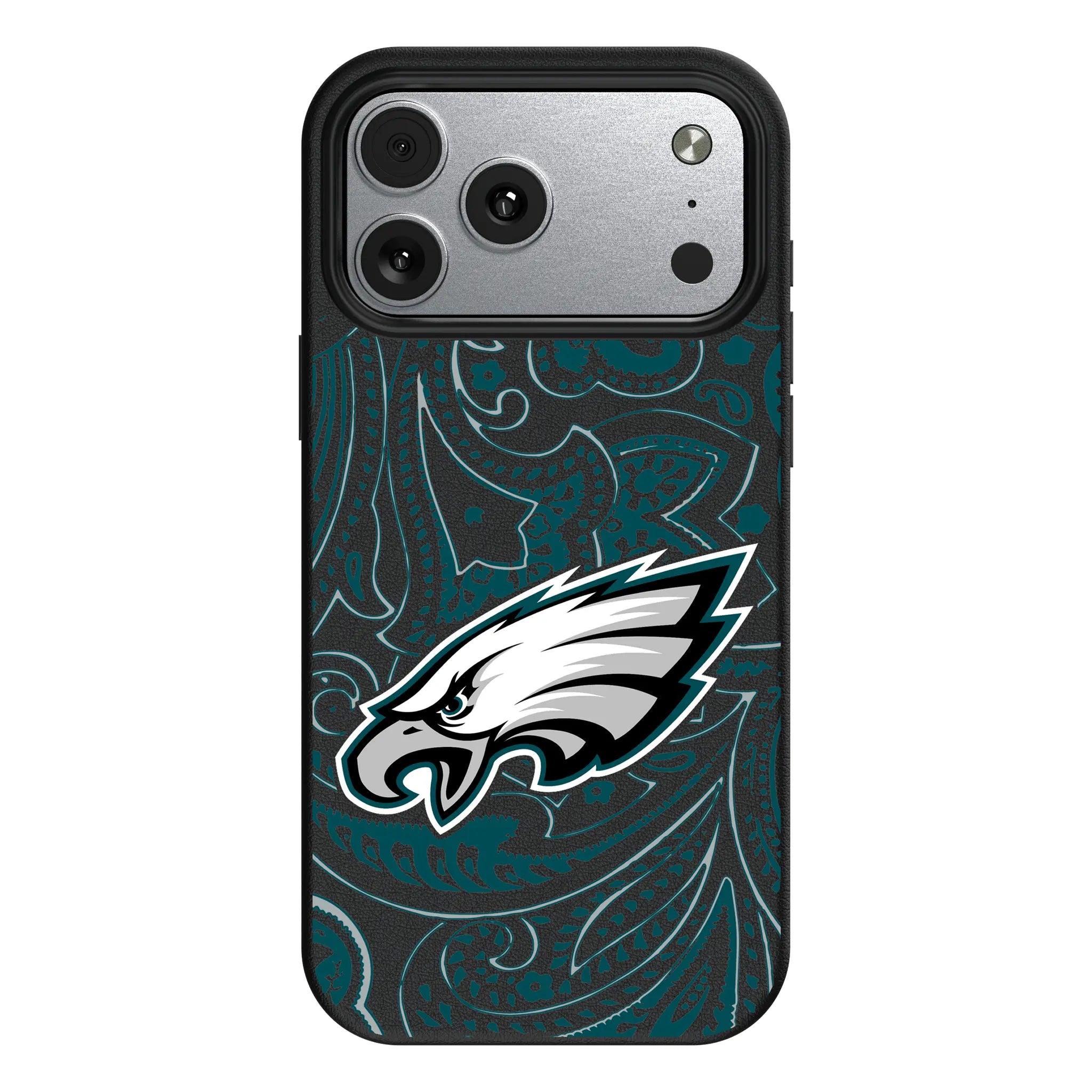 Philadelphia Eagles Paisley iPhone MagSafe Compatible Phone Case for Apple iPhone#Device_iPhone 17 Pro Max
