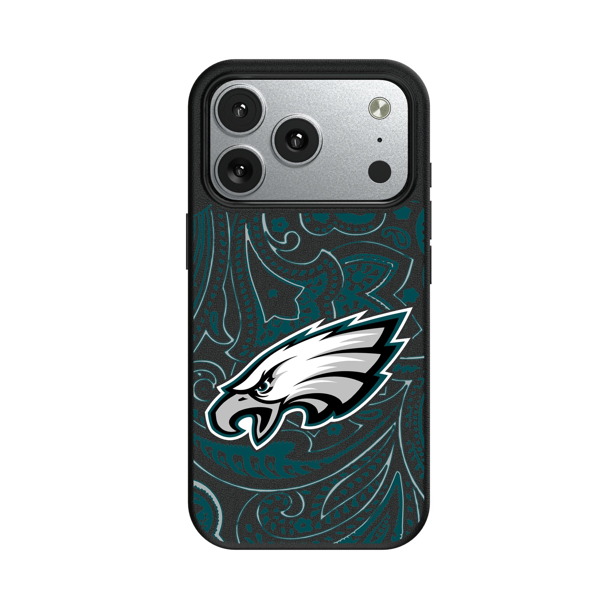 Philadelphia Eagles Paisley iPhone MagSafe Compatible Phone Case for Apple iPhone#Device_iPhone 17 Pro