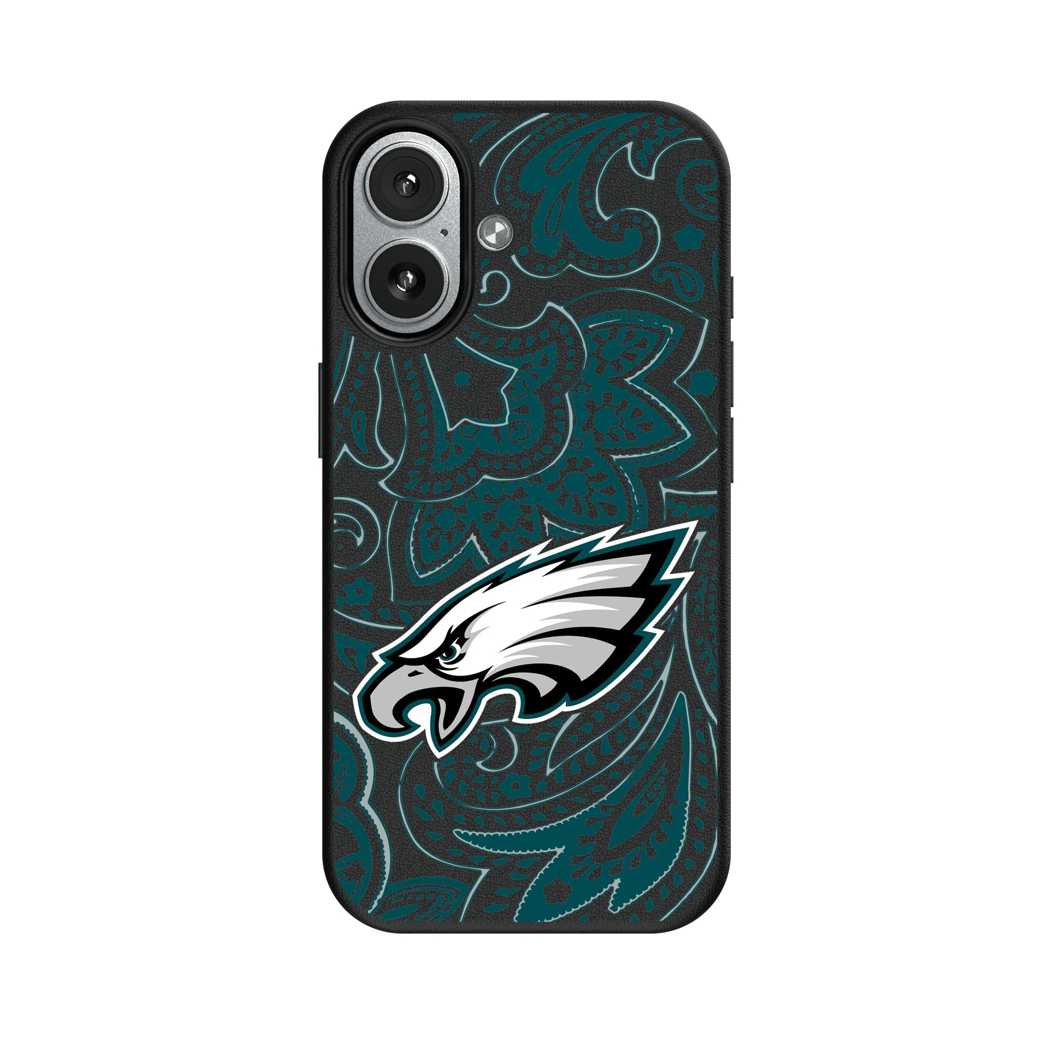 Philadelphia Eagles Paisley iPhone MagSafe Compatible Phone Case for Apple iPhone#Device_iPhone 17