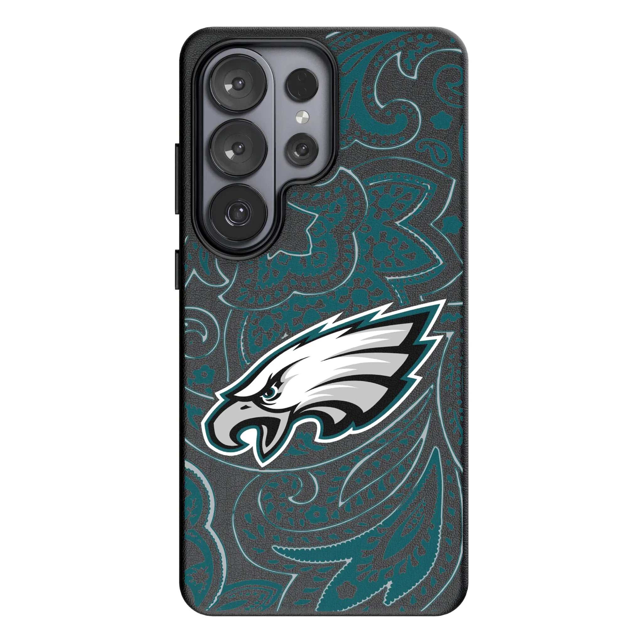 Philadelphia Eagles Paisley Galaxy MagSafe Compatible Phone Case for Samsung Galaxy#Device_Galaxy S26 Ultra