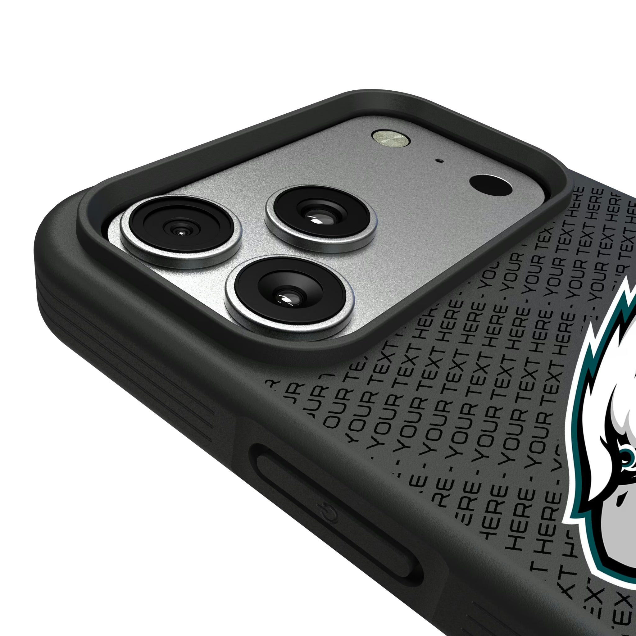 Philadelphia Eagles Personalized EndZone Plus iPhone Bump Phone Case for Apple iPhone - Detail#Device_iPhone 17 Pro Max