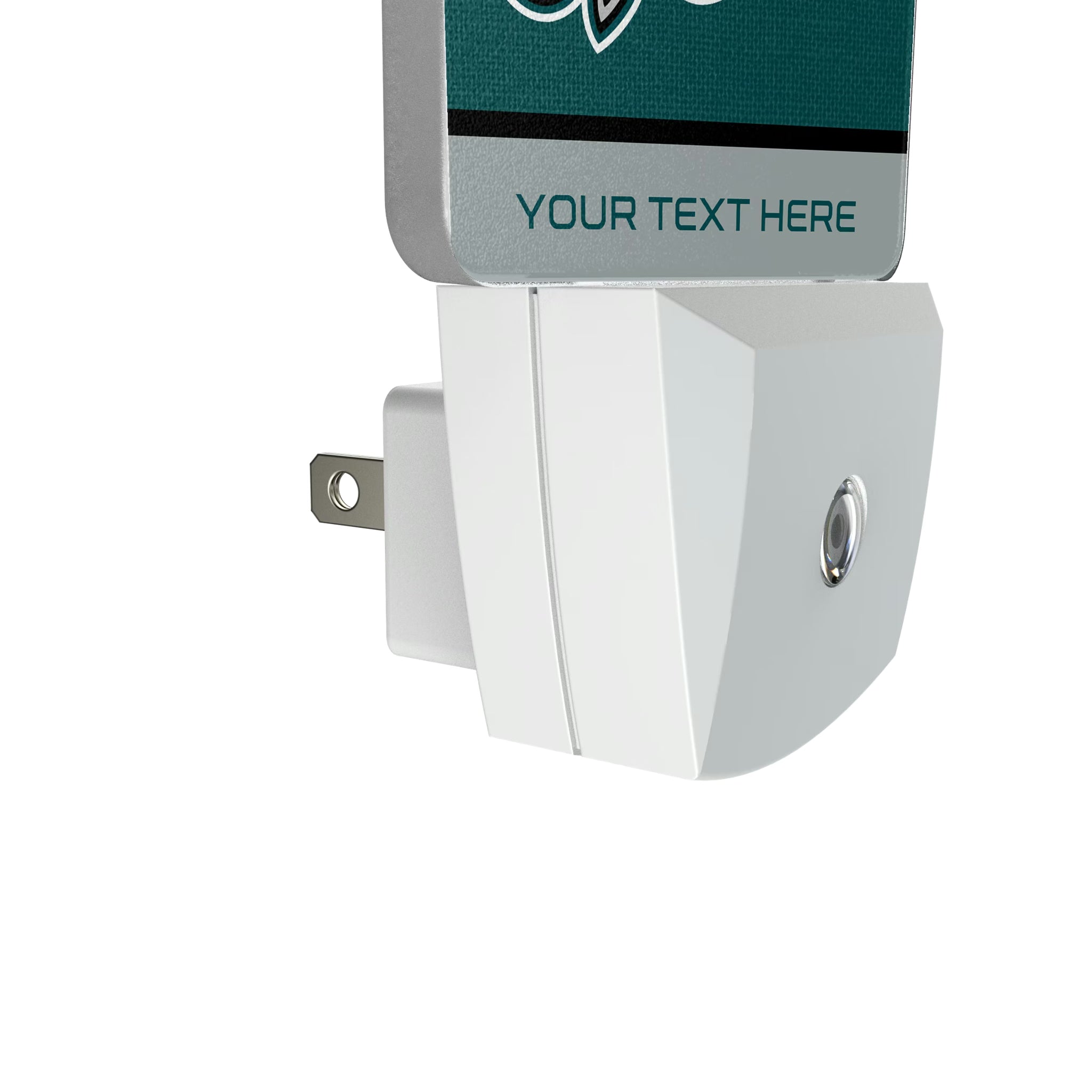 Philadelphia Eagles Personalized Endzone Solid Night Light 2-Pack - Detail