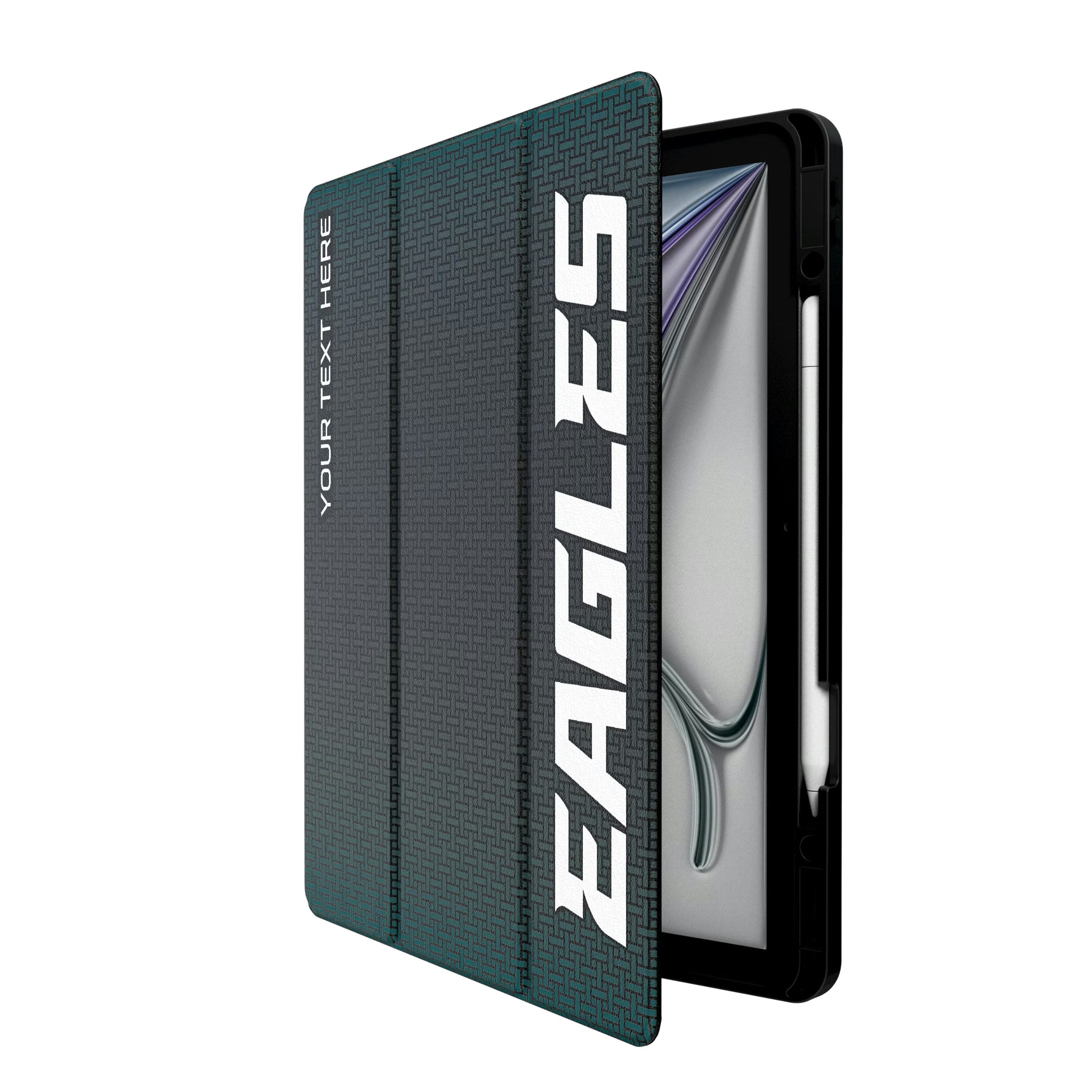 Philadelphia Eagles Personalized Linen iPad Tablet Case for Apple iPad