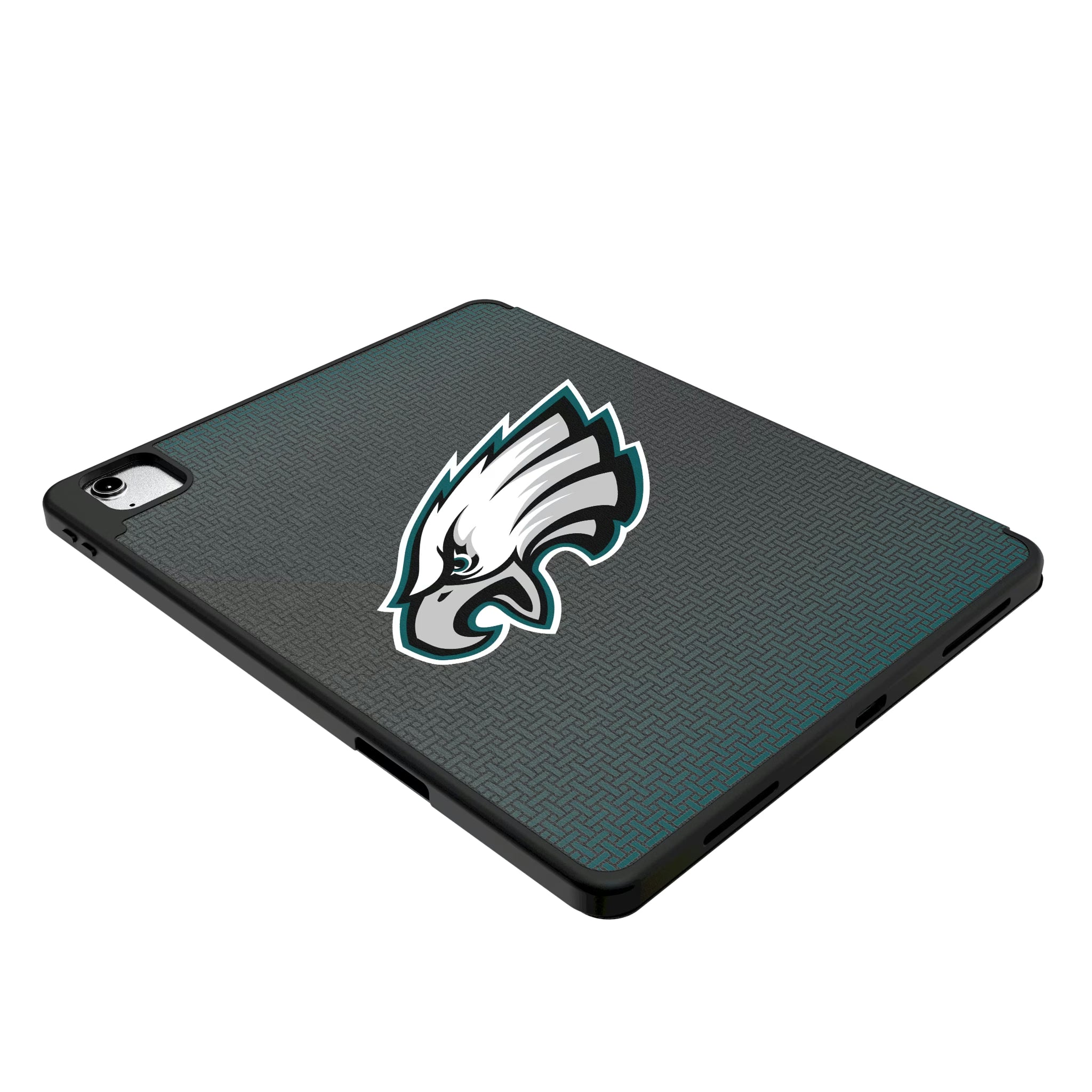 Philadelphia Eagles Personalized Linen iPad Tablet Case for Apple iPad - Isometric View