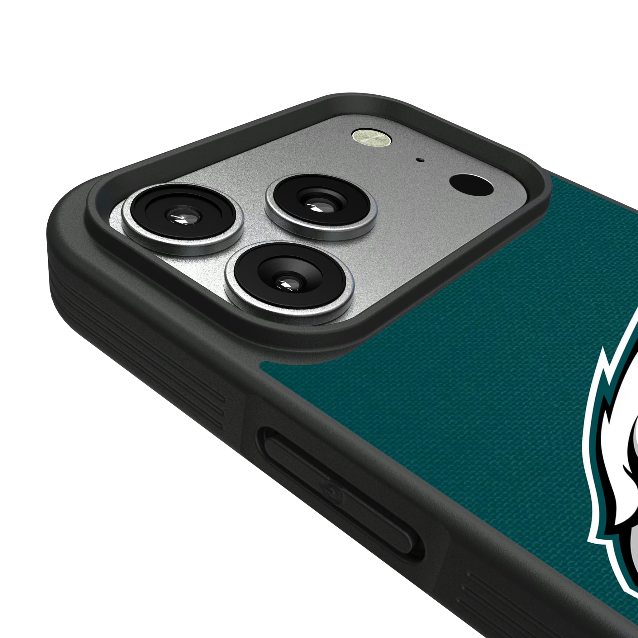 Philadelphia Eagles Personalized Stripe iPhone Bump Phone Case for Apple iPhone - Detail#Device_iPhone 17 Pro