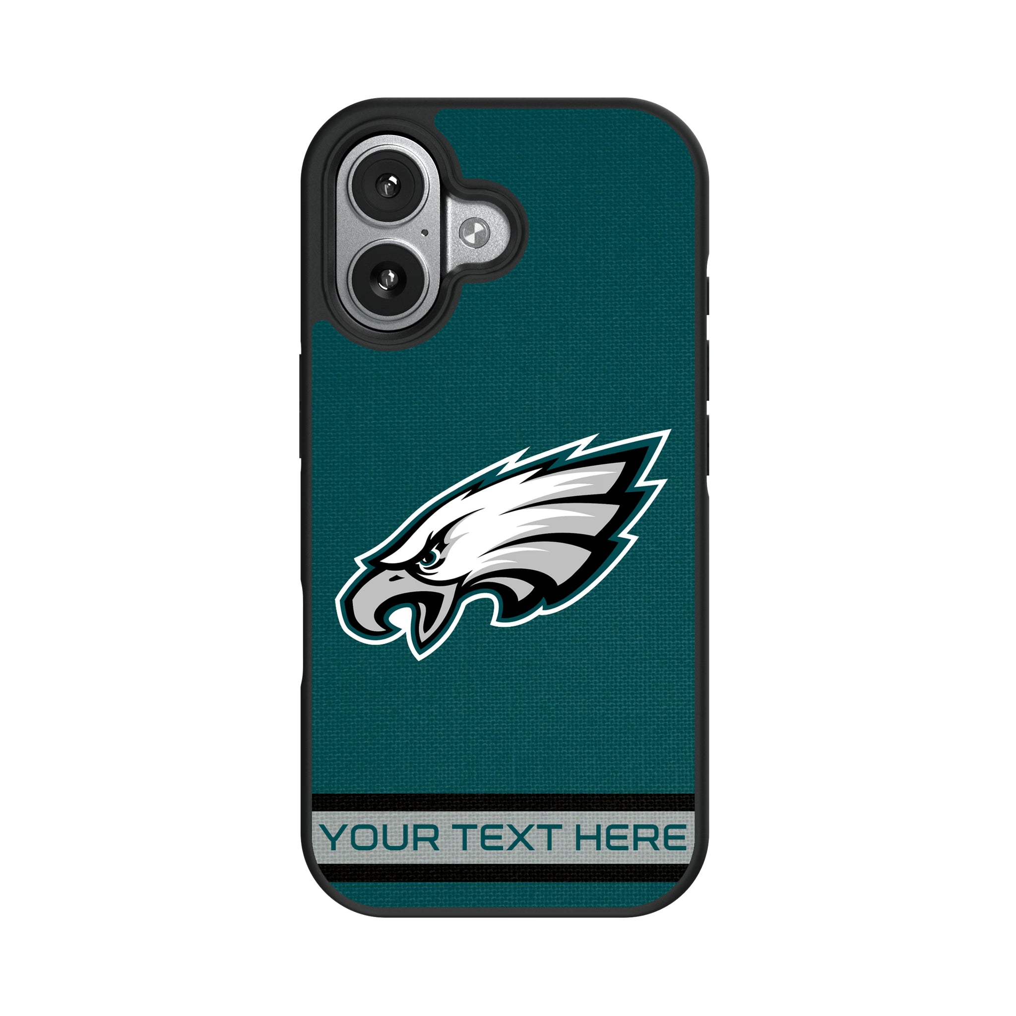 Philadelphia Eagles Personalized Stripe iPhone Bump Phone Case for Apple iPhone#Device_iPhone 17