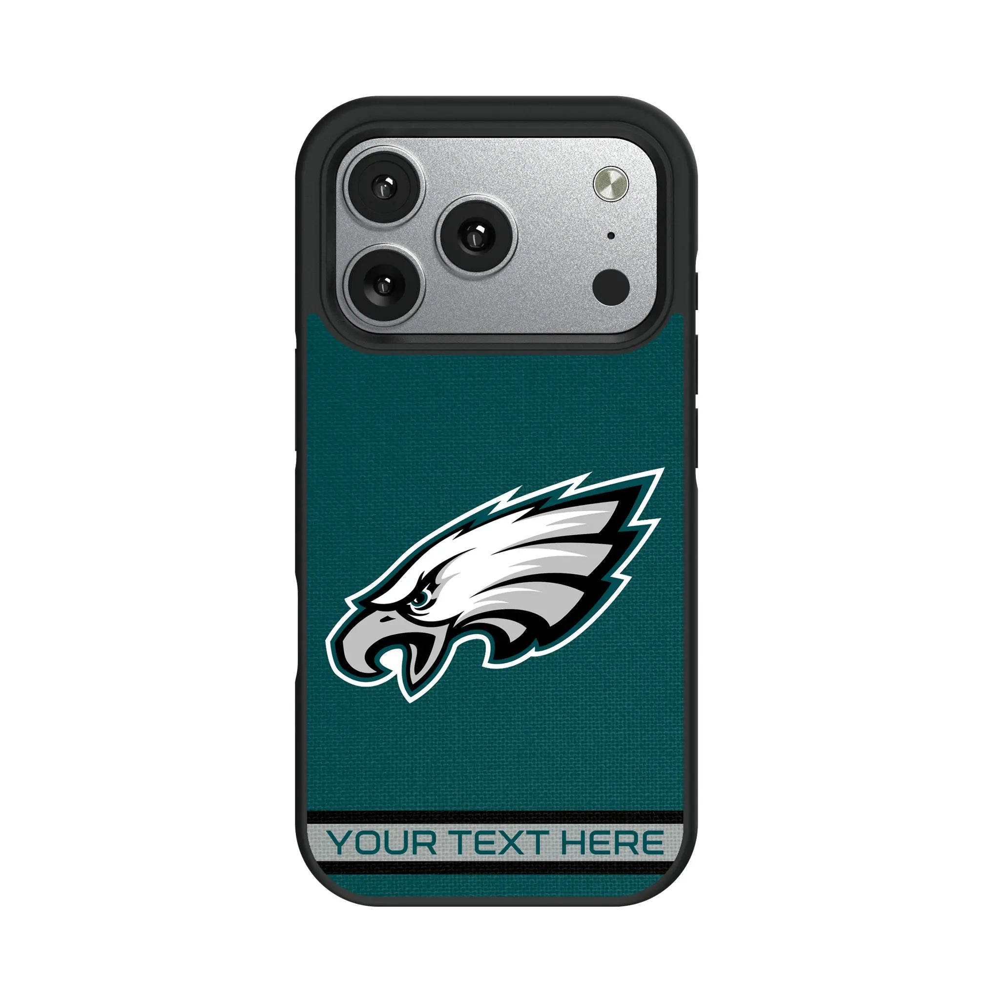 Philadelphia Eagles Personalized Stripe iPhone Bump Phone Case for Apple iPhone#Device_iPhone 17 Pro