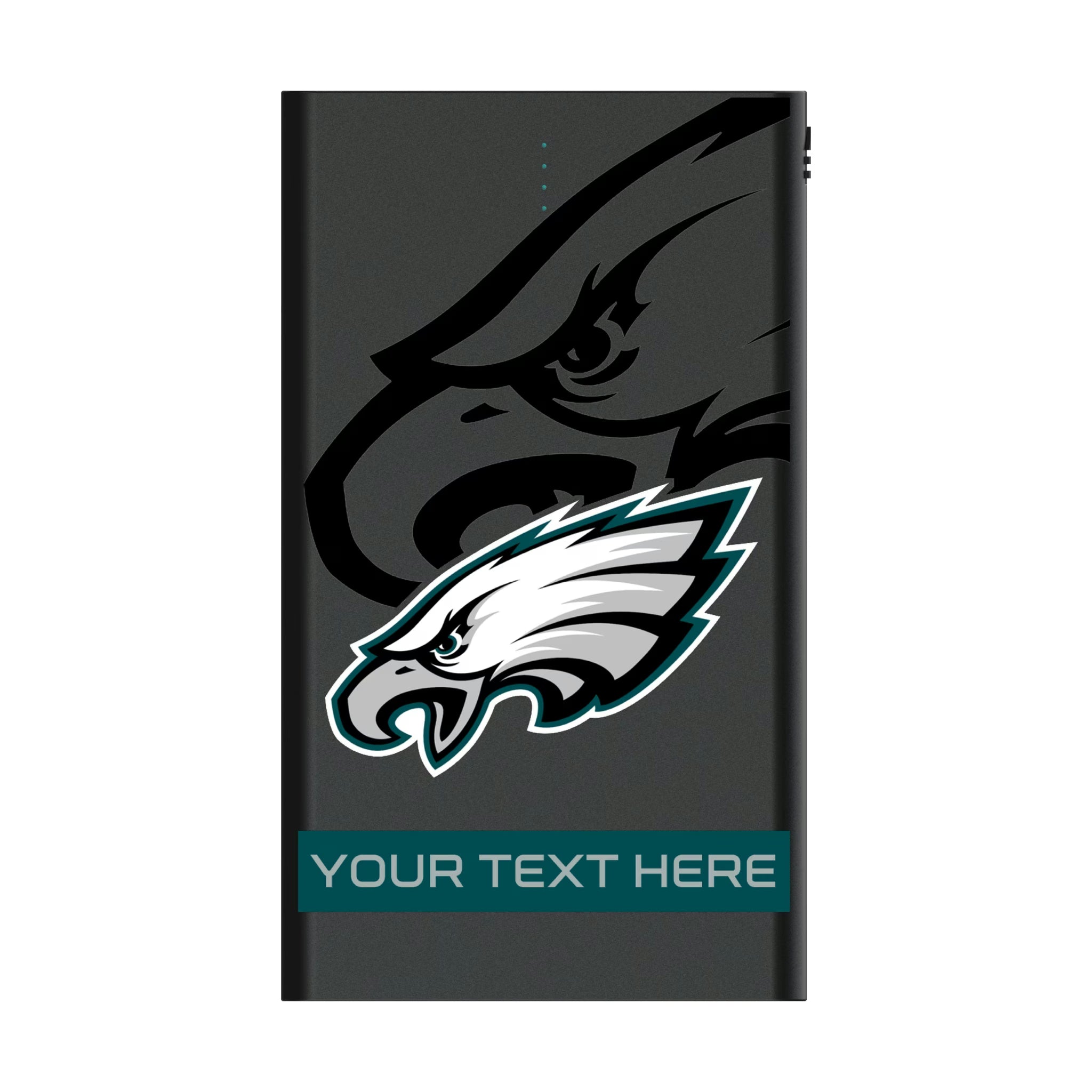 Philadelphia Eagles Personalized Tilt 5000mAh Flat Powerbank