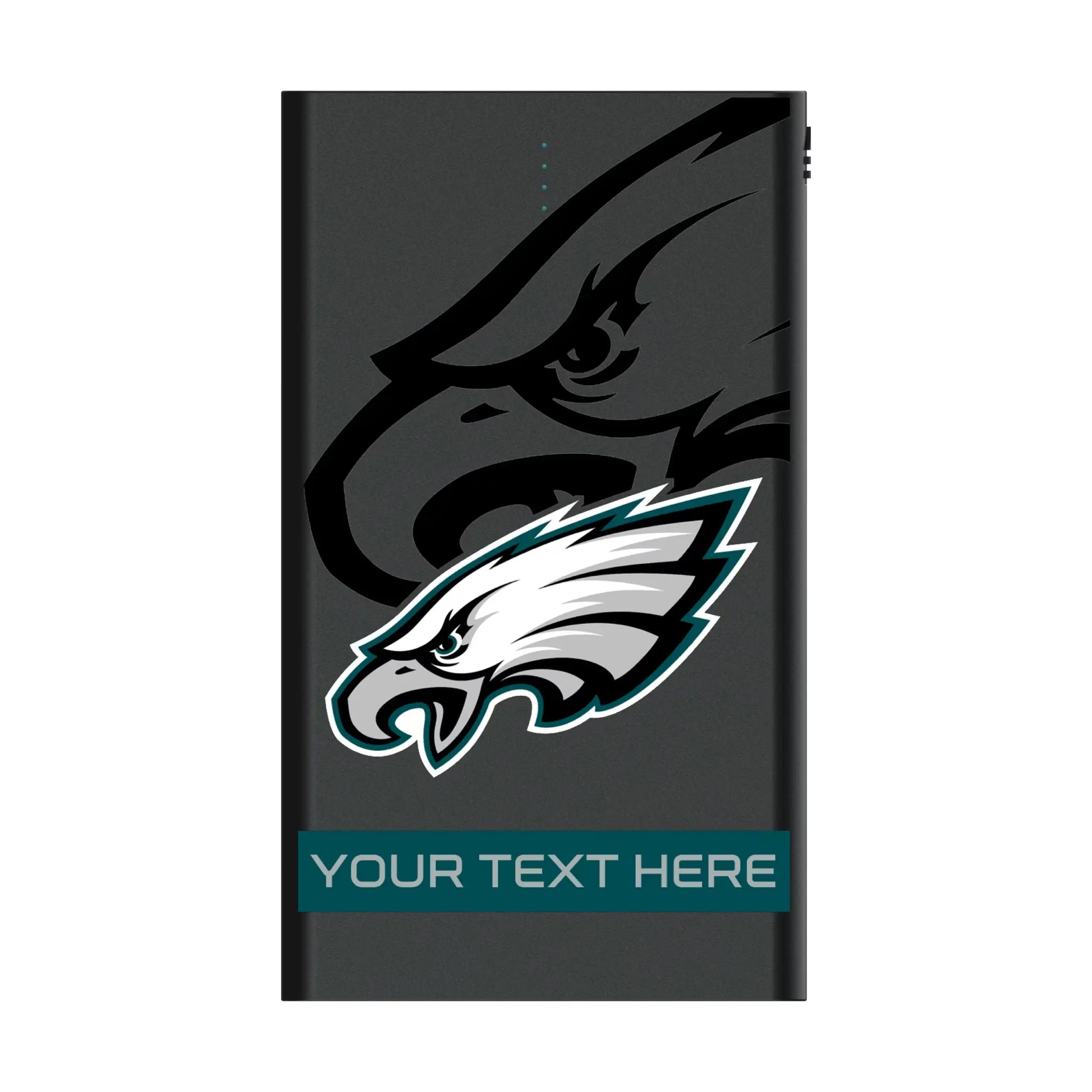 Philadelphia Eagles Personalized Tilt 5000mAh Flat Power Bank