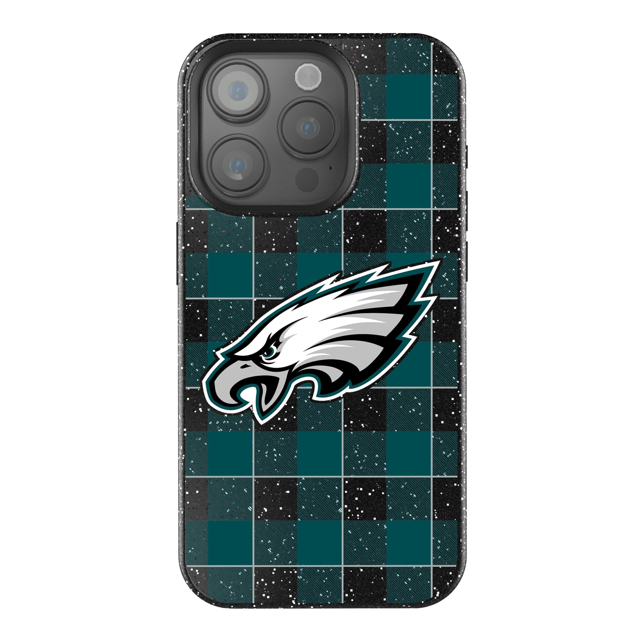 Philadelphia Eagles Plaid iPhone Bling Phone Case for Apple iPhone