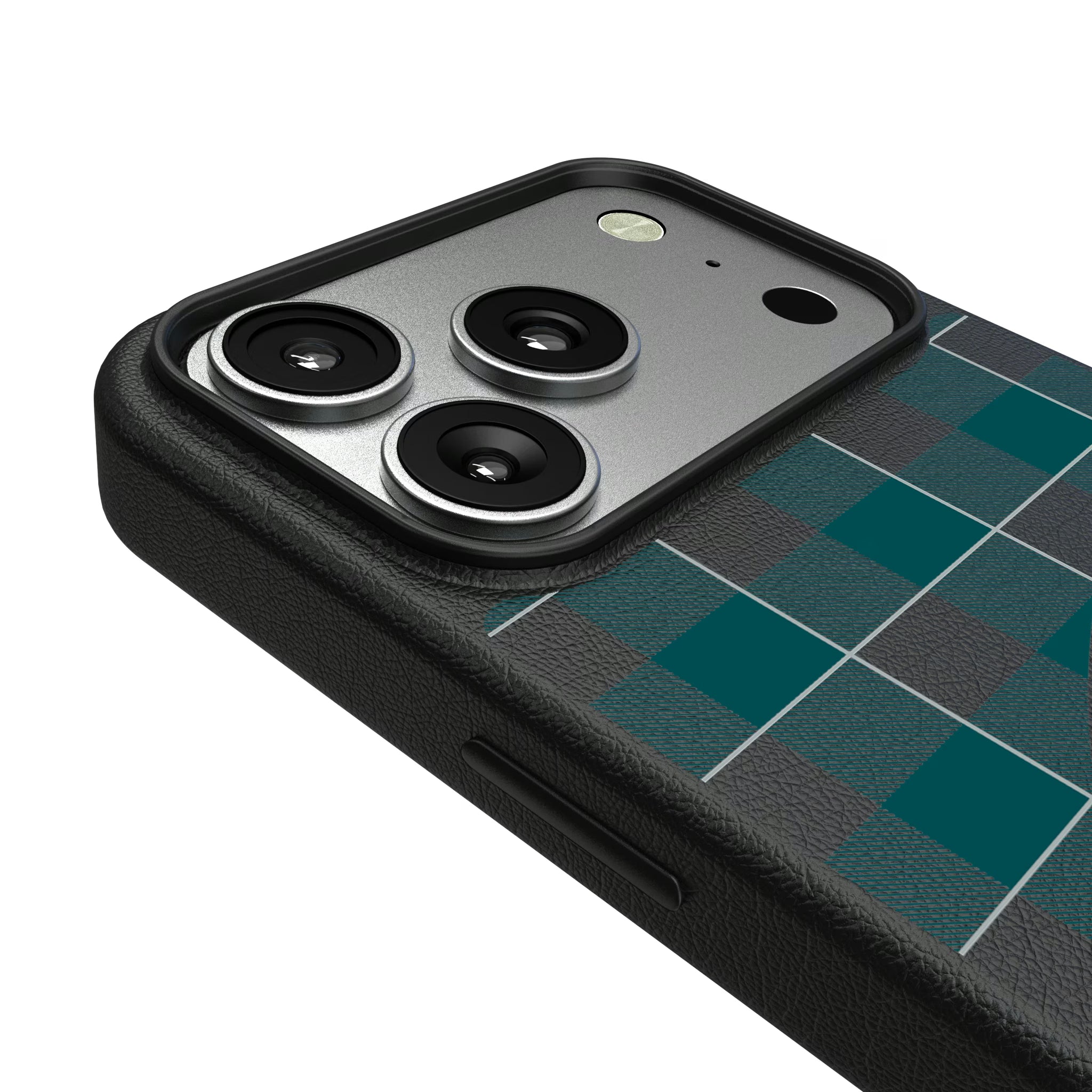 Philadelphia Eagles Plaid iPhone MagSafe Compatible Phone Case for Apple iPhone - Detail#Device_iPhone 17 Pro