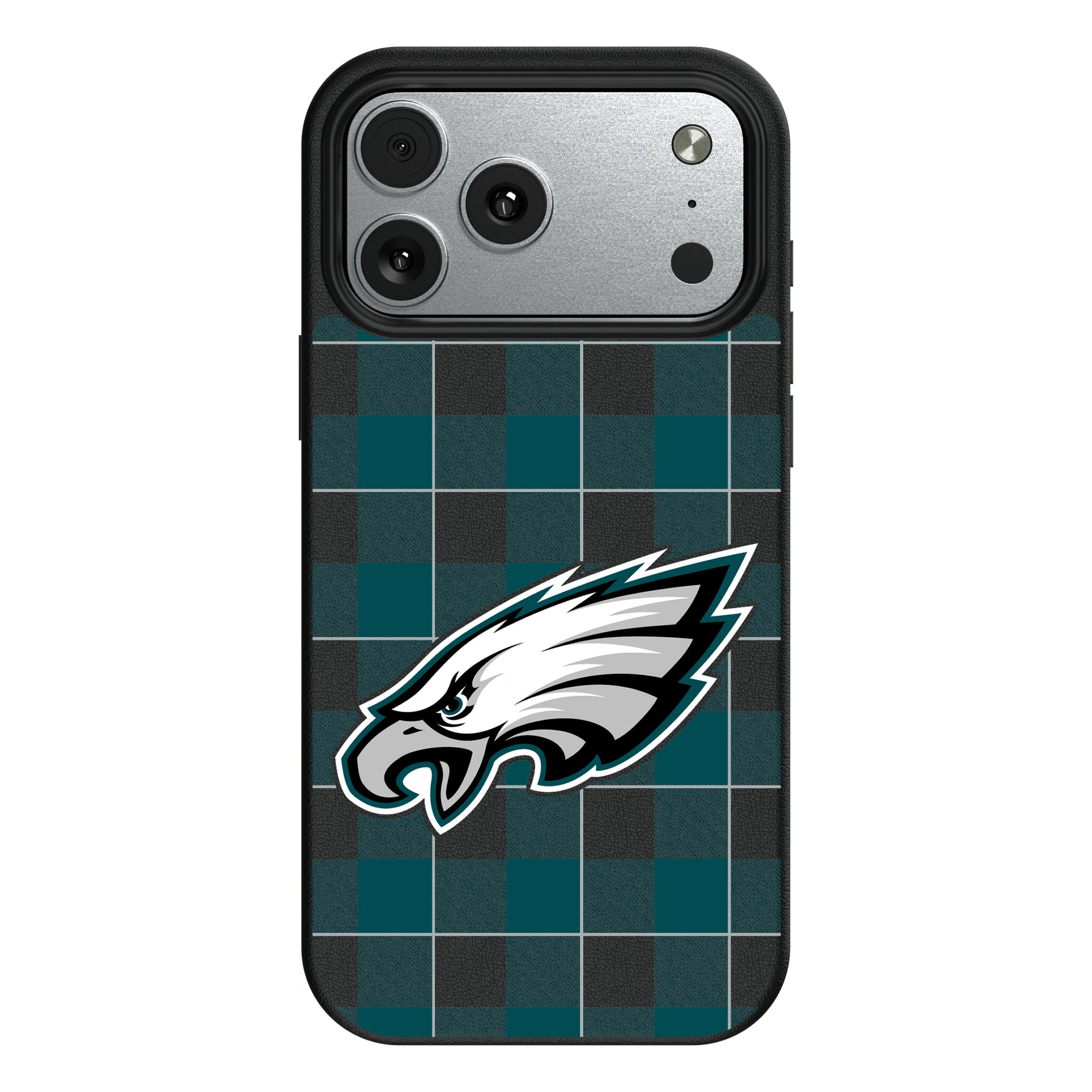 Philadelphia Eagles Plaid iPhone MagSafe Compatible Phone Case for Apple iPhone#Device_iPhone 17 Pro Max
