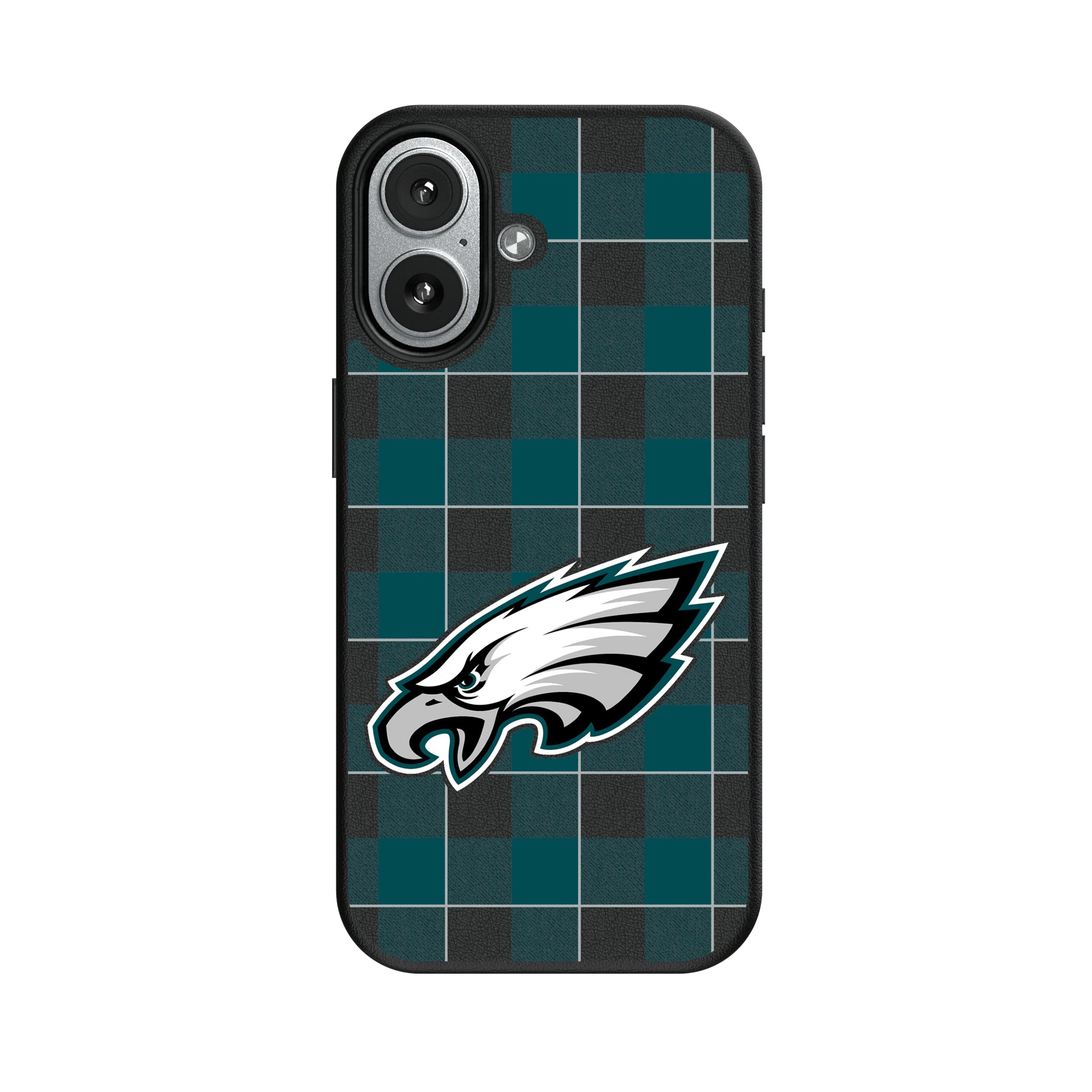Philadelphia Eagles Plaid iPhone MagSafe Compatible Phone Case for Apple iPhone#Device_iPhone 17