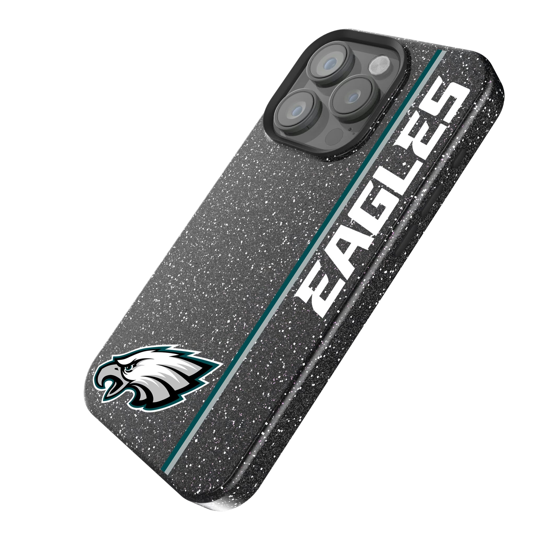 Philadelphia Eagles Sidebar iPhone Bling Phone Case for Apple iPhone - Isometric View
