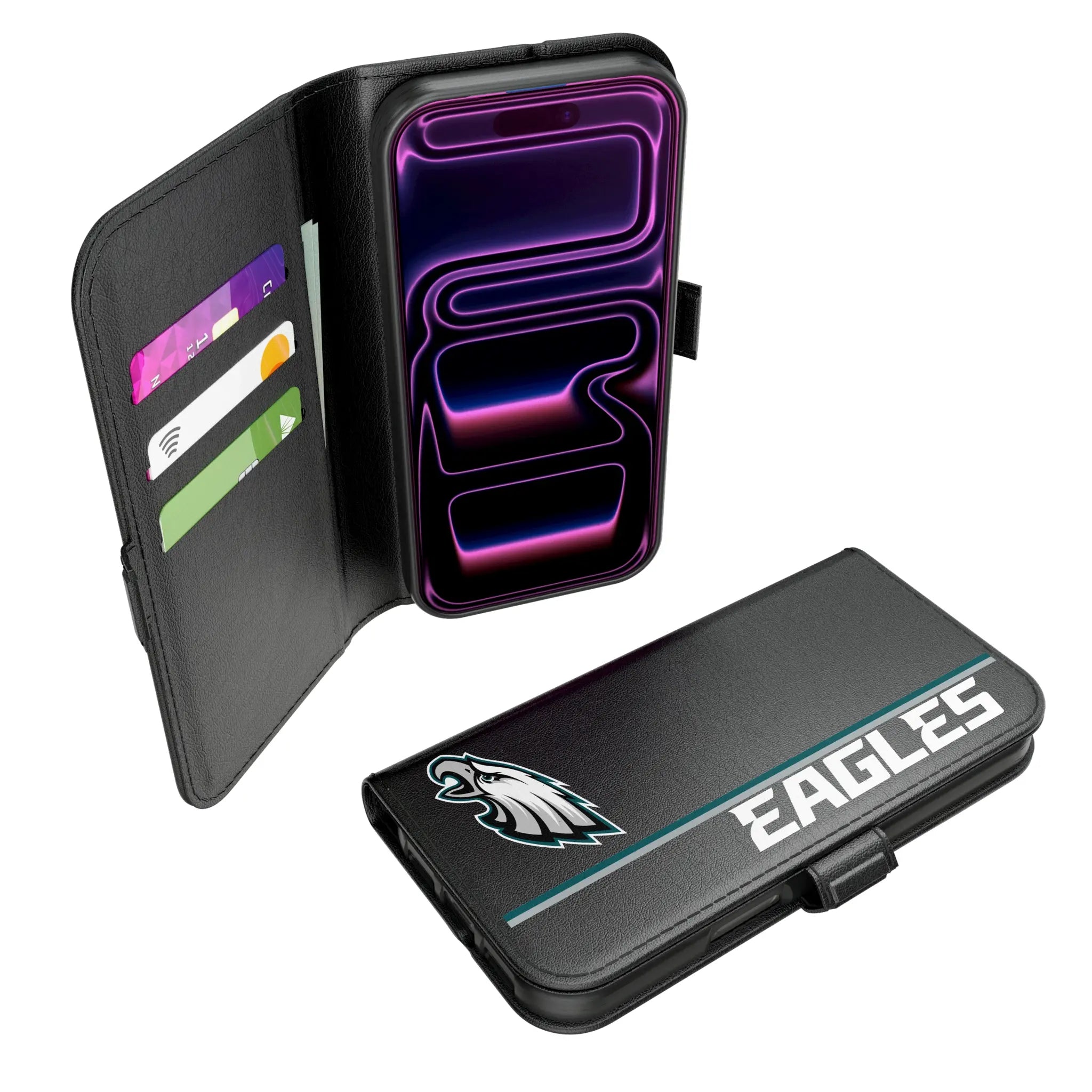 Philadelphia Eagles Sidebar iPhone Folio Phone Case for Apple iPhone#Device_iPhone 17 Pro
