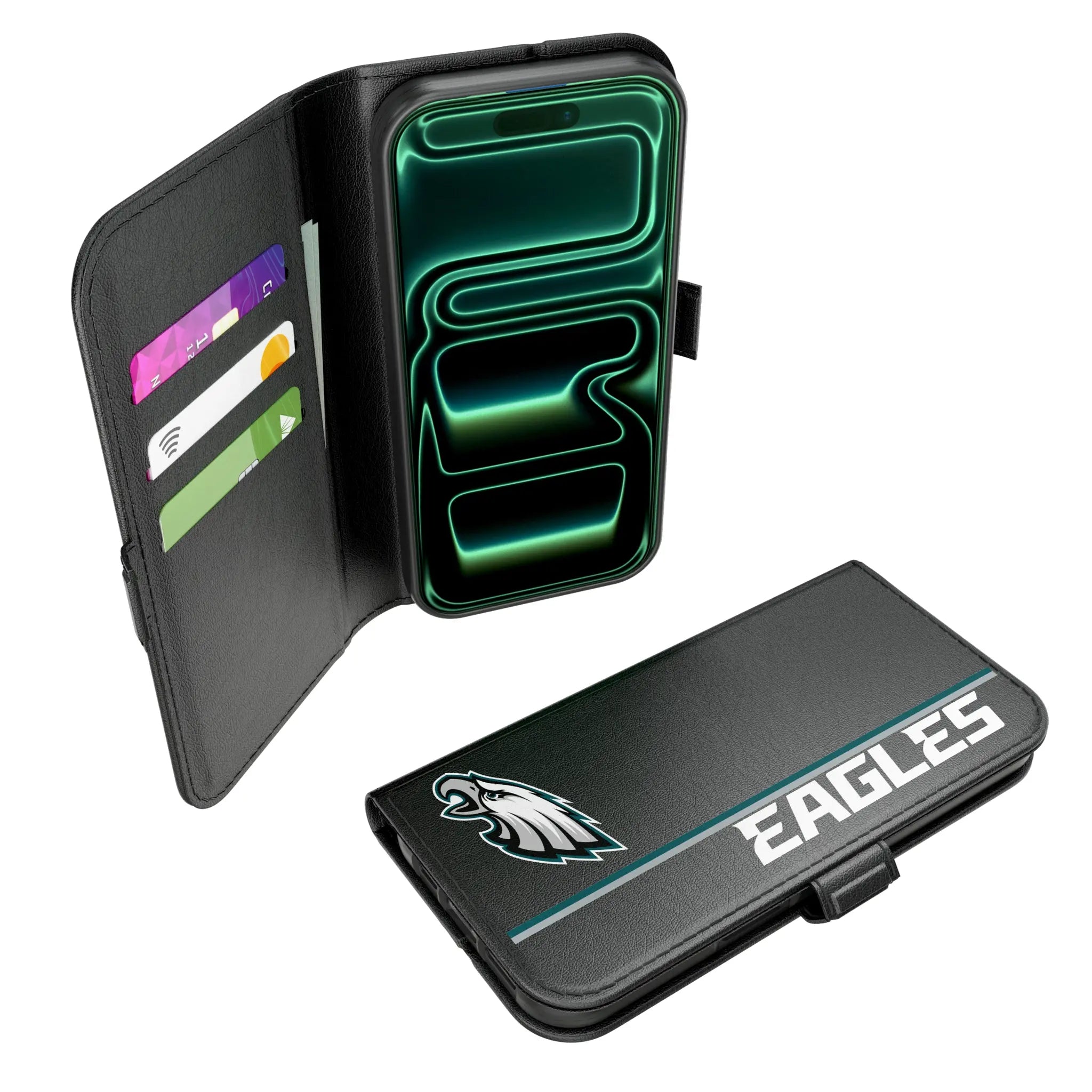 Philadelphia Eagles Sidebar iPhone Folio Phone Case for Apple iPhone#Device_iPhone 17
