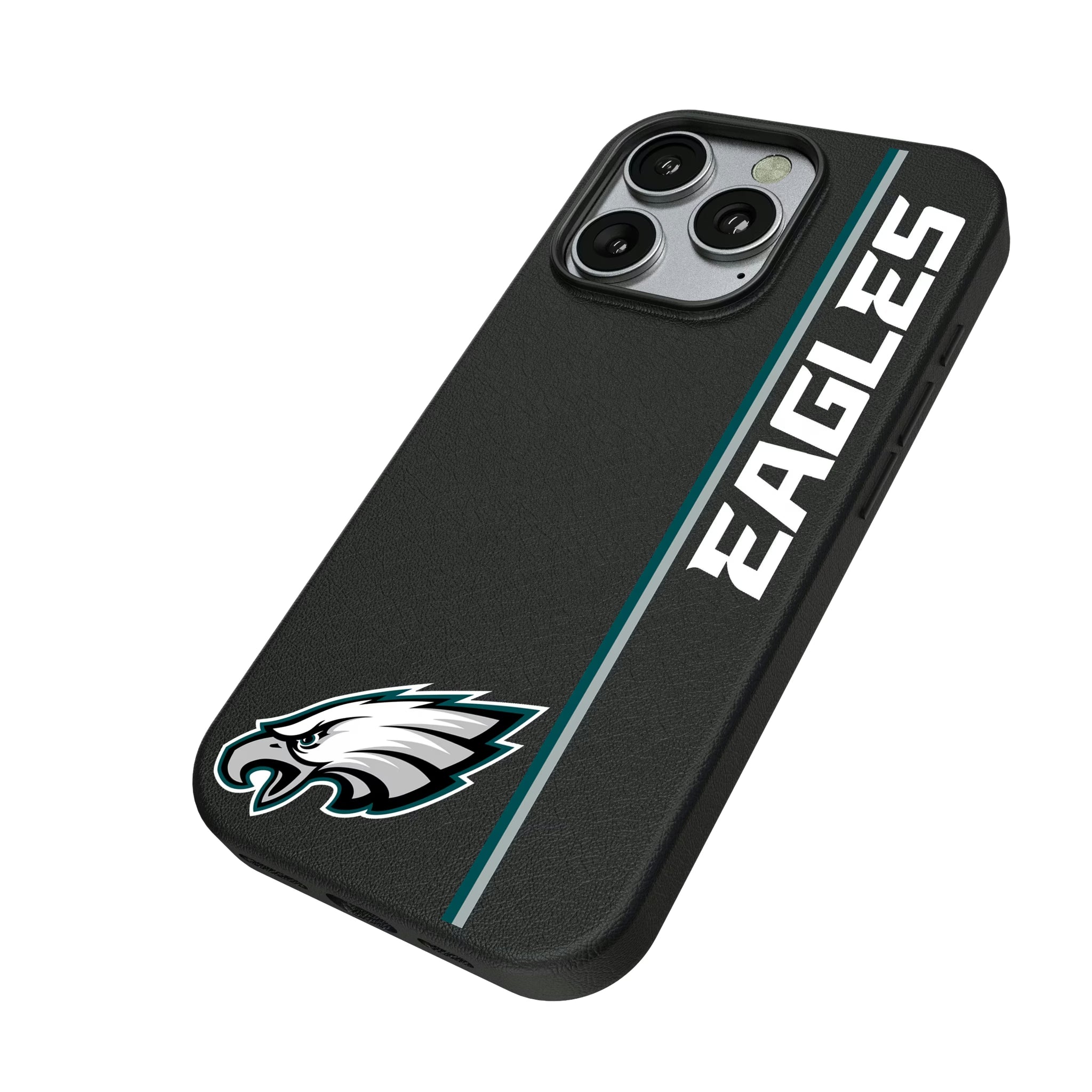 Philadelphia Eagles Sidebar iPhone MagSafe Compatible Phone Case for Apple iPhone - Isometric View