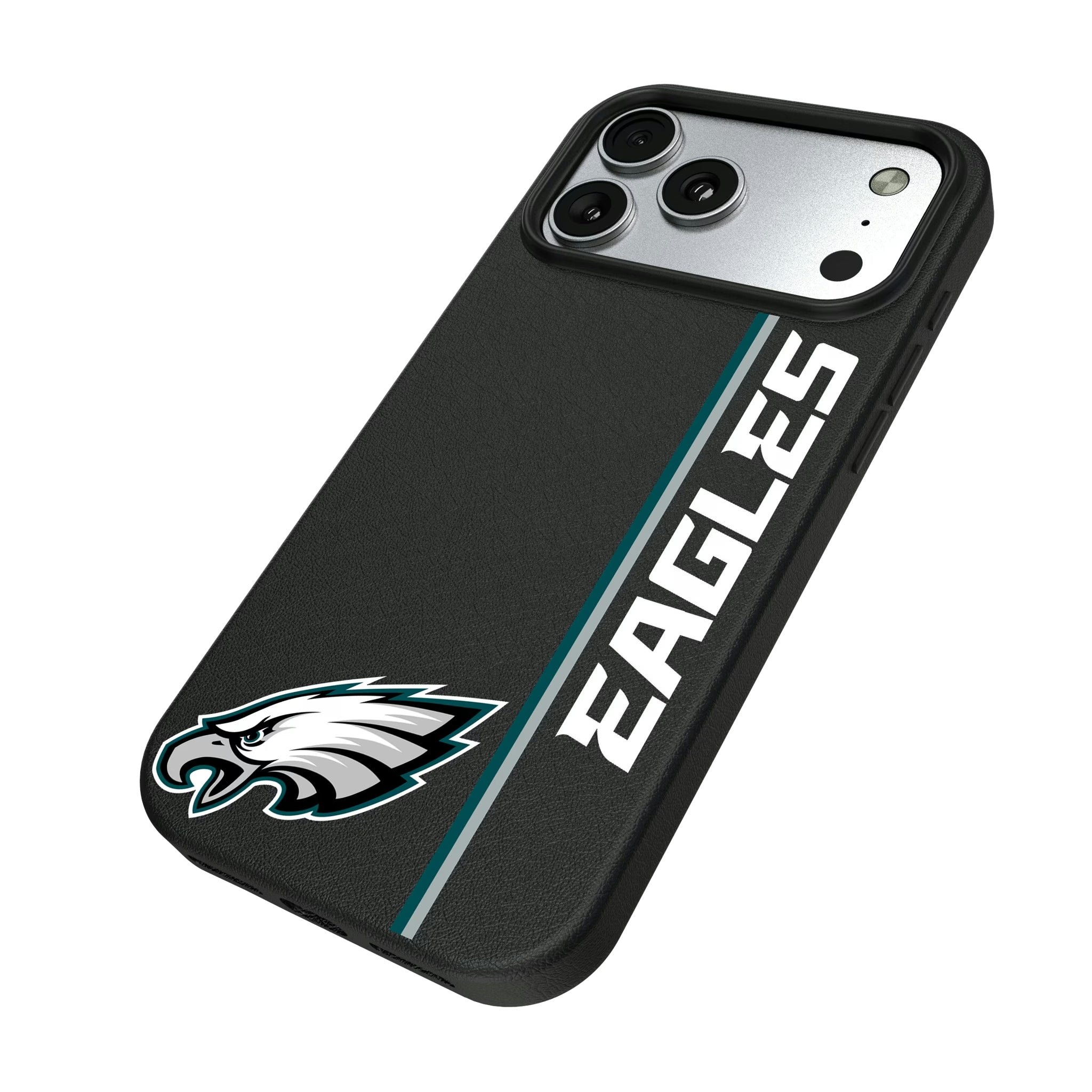 Philadelphia Eagles Sidebar iPhone MagSafe Compatible Phone Case for Apple iPhone - Isometric View#Device_iPhone 17 Pro Max