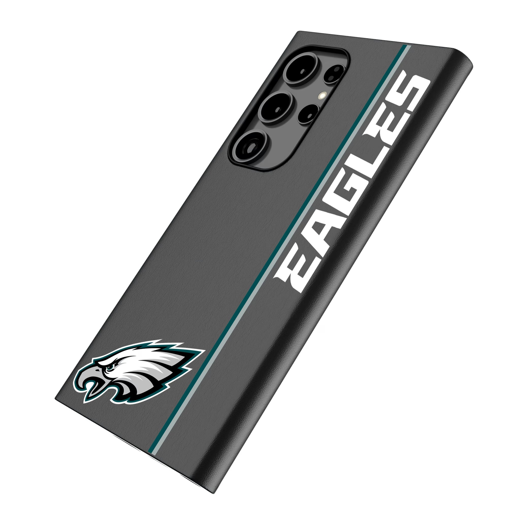 Philadelphia Eagles Sidebar Galaxy MagSafe Compatible Phone Case for Samsung Galaxy - Isometric View