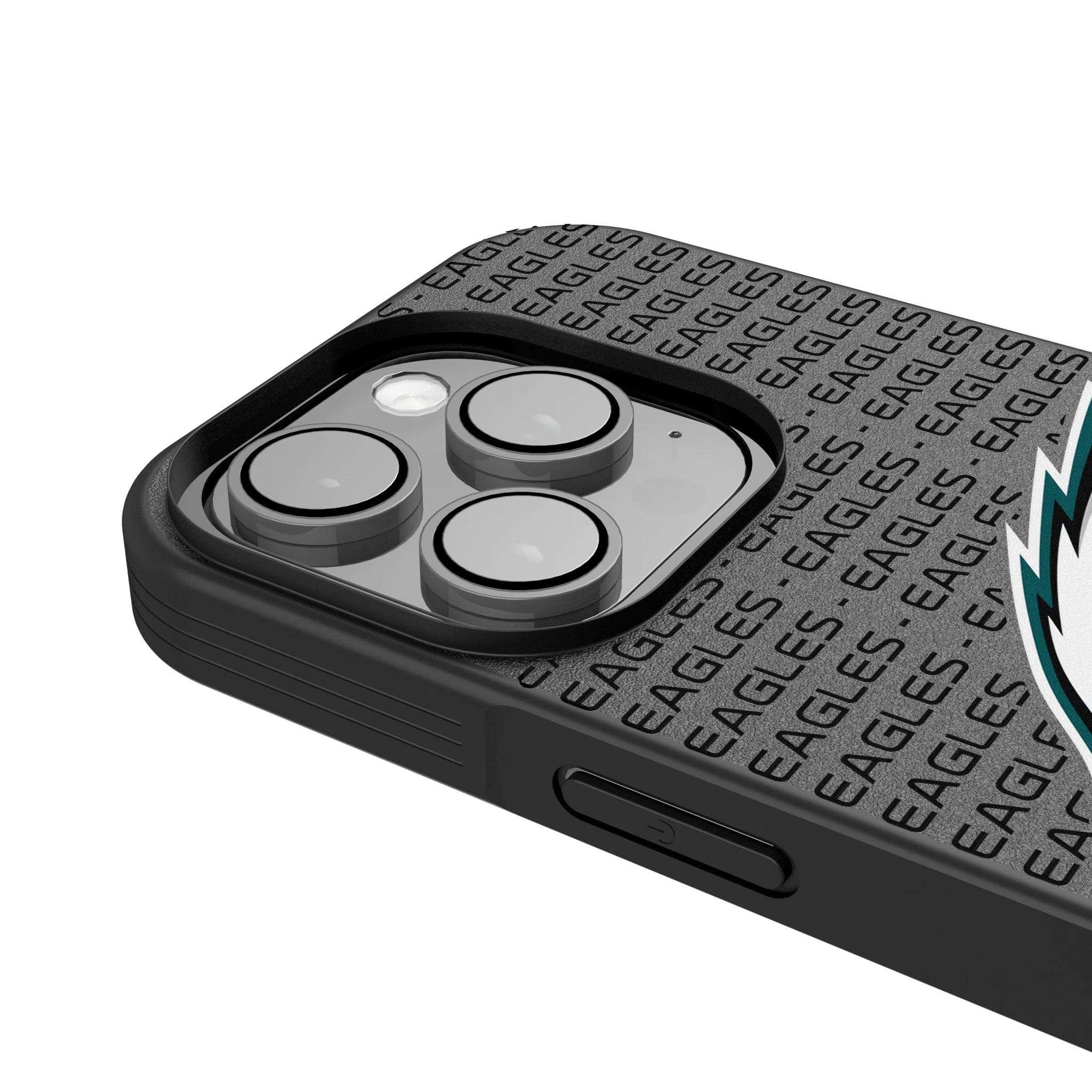 Philadelphia Eagles Text Backdrop iPhone Bump Phone Case for Apple iPhone - Detail