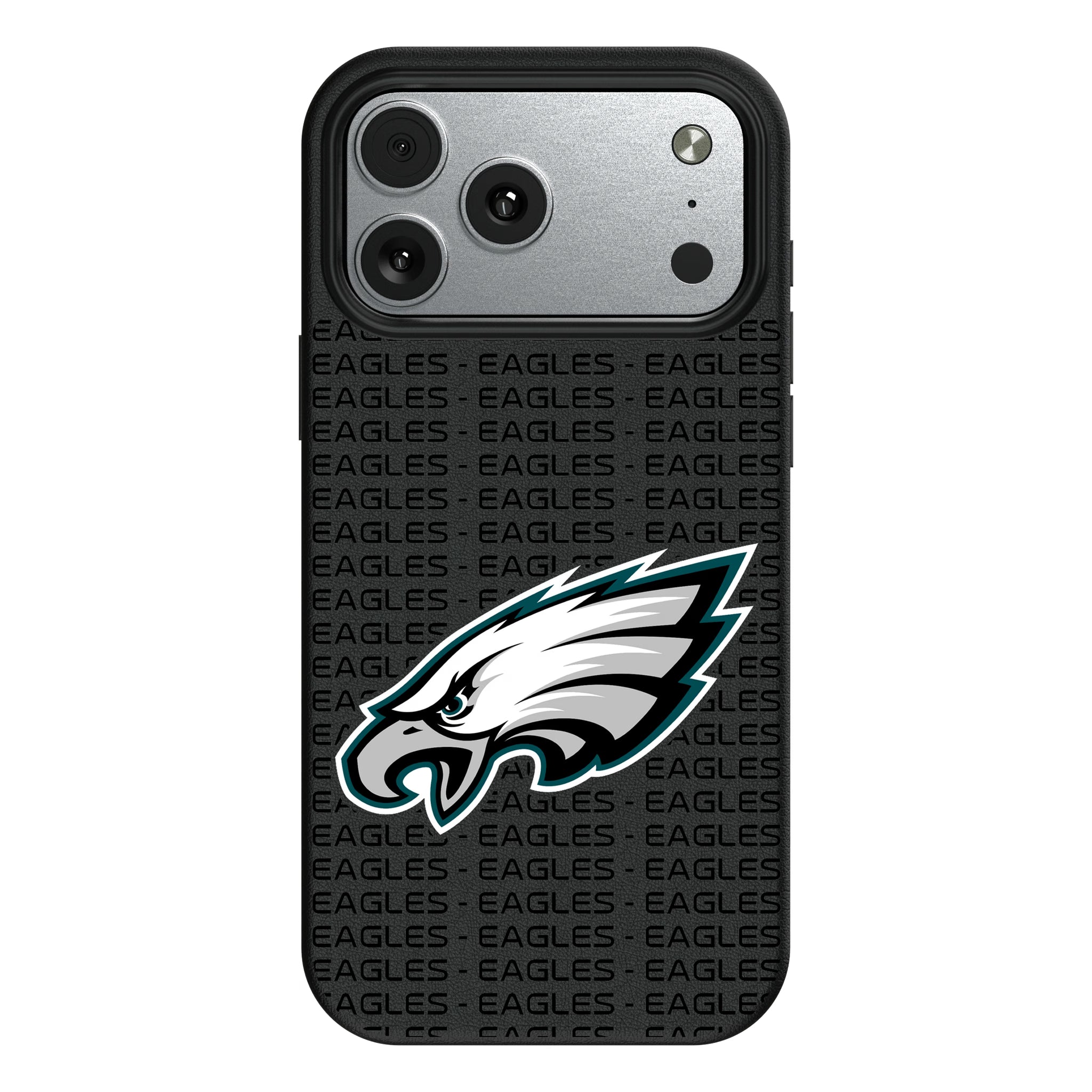 Philadelphia Eagles Text Backdrop iPhone MagSafe Compatible Phone Case for Apple iPhone#Device_iPhone 17 Pro Max