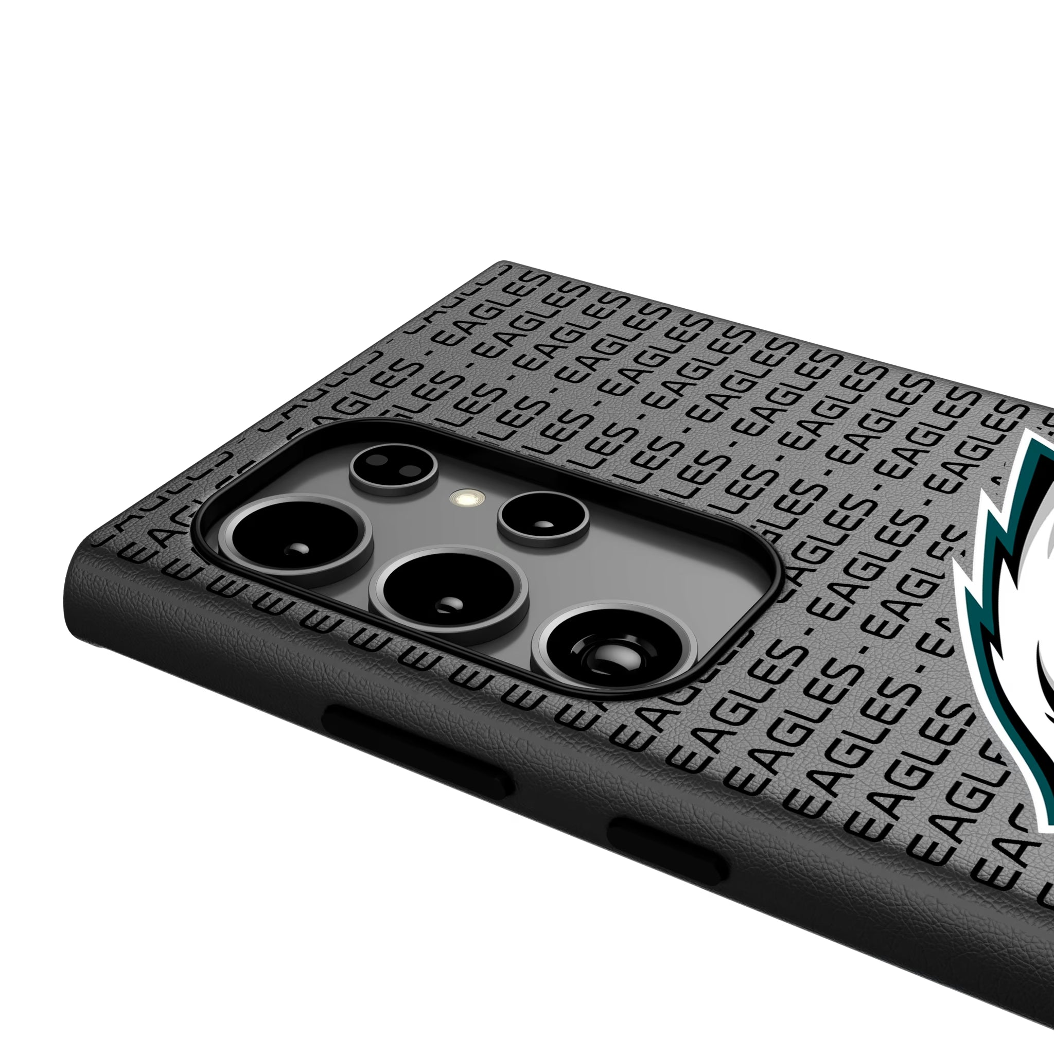 Philadelphia Eagles Text Backdrop Galaxy MagSafe Compatible Phone Case for Samsung Galaxy - Detail