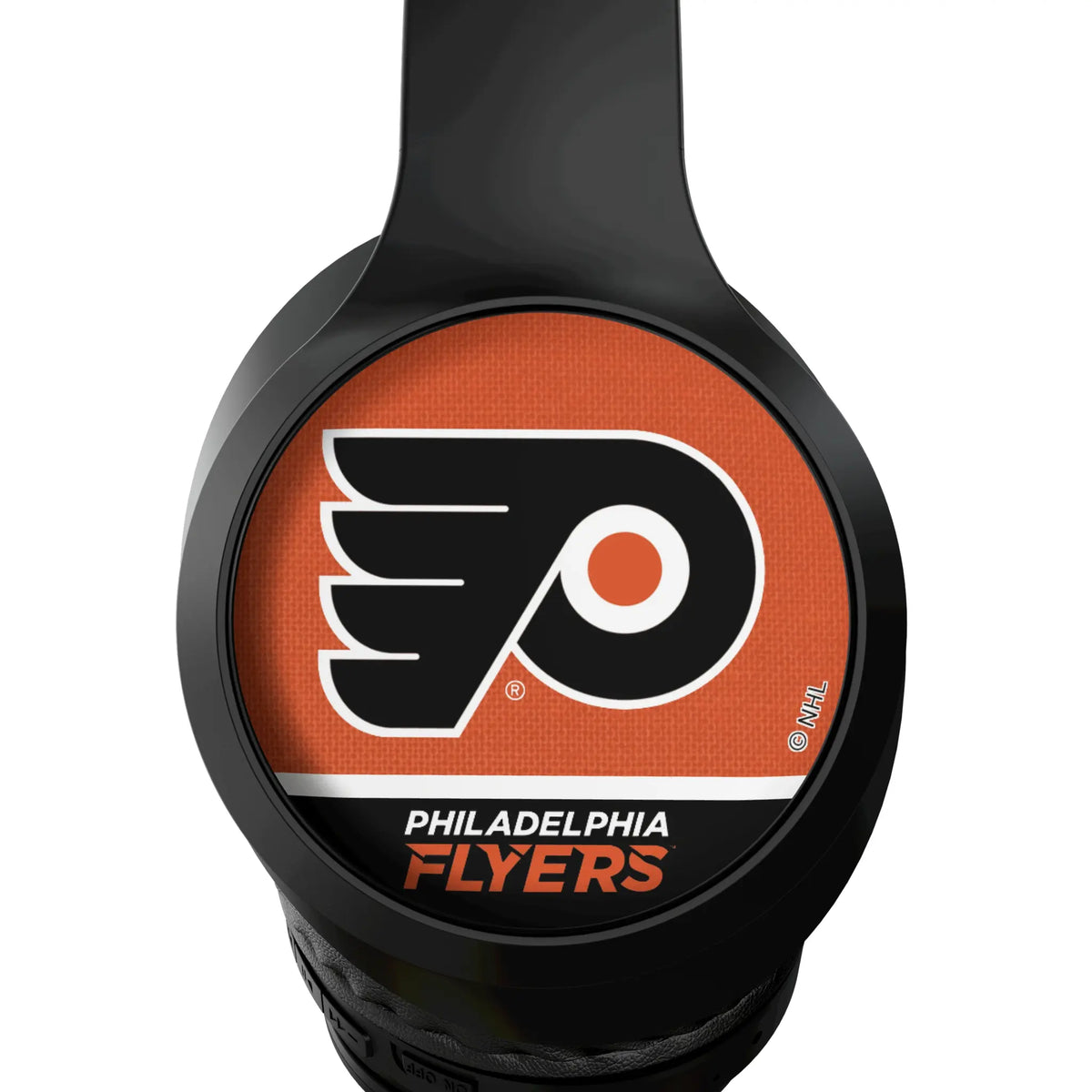 Philadelphia Flyers Endzone Solid Wireless Over-Ear Headphones With Case - Detail
