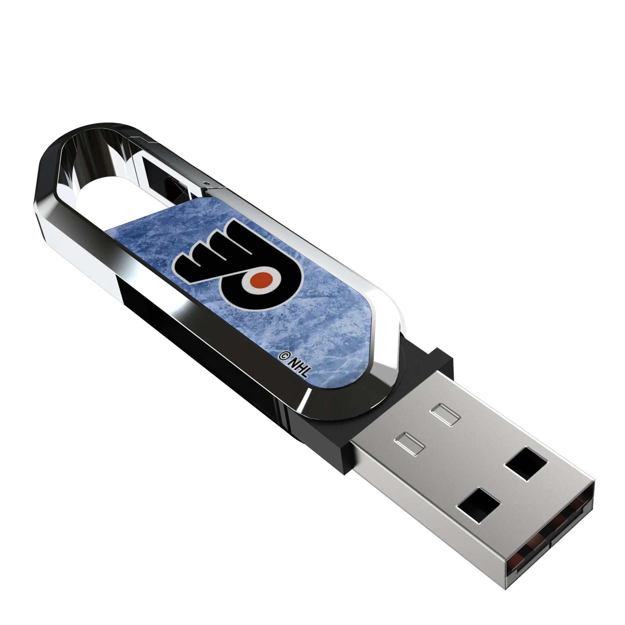 Philadelphia Flyers Ice Flood USB 64GB Clip Style Flash Drive