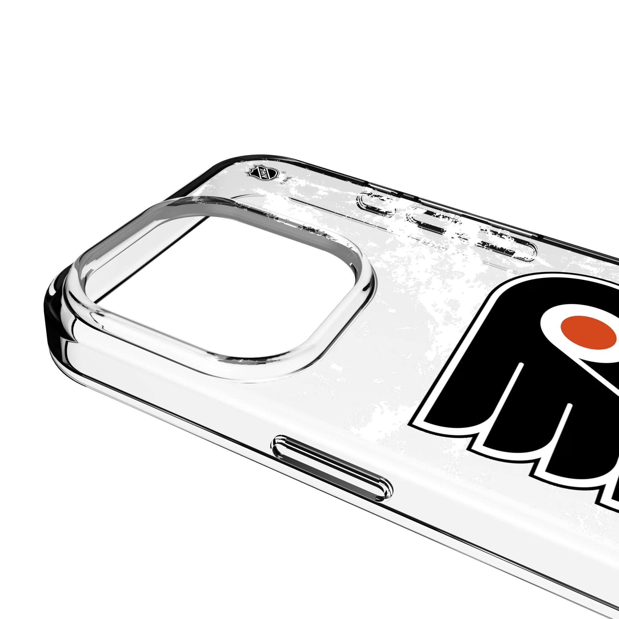 Philadelphia Flyers Ice Stripe iPhone Clear Phone Case for Apple iPhone - Detail