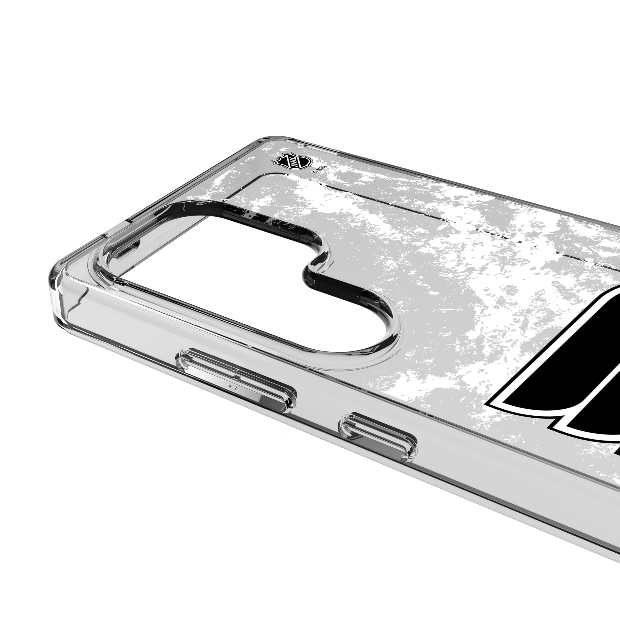 Philadelphia Flyers Ice Stripe Galaxy Clear Phone Case for Samsung Galaxy - Detail