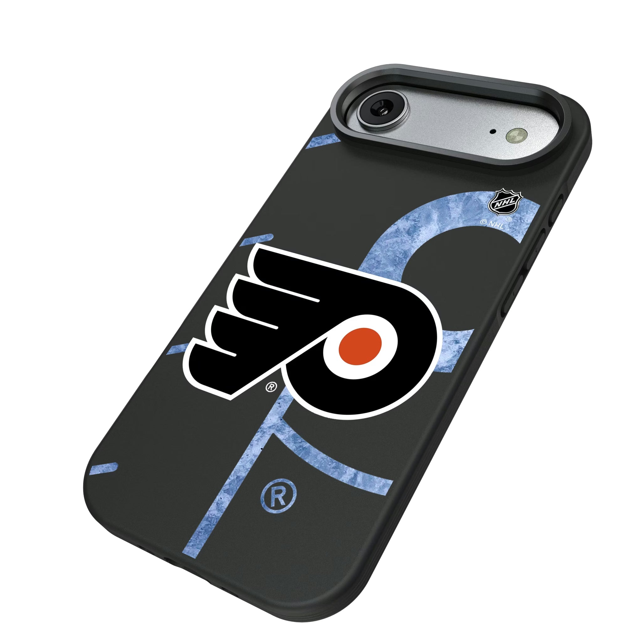 Philadelphia Flyers Ice Tilt iPhone Bump Phone Case for Apple iPhone - Isometric View#Device_iPhone Air