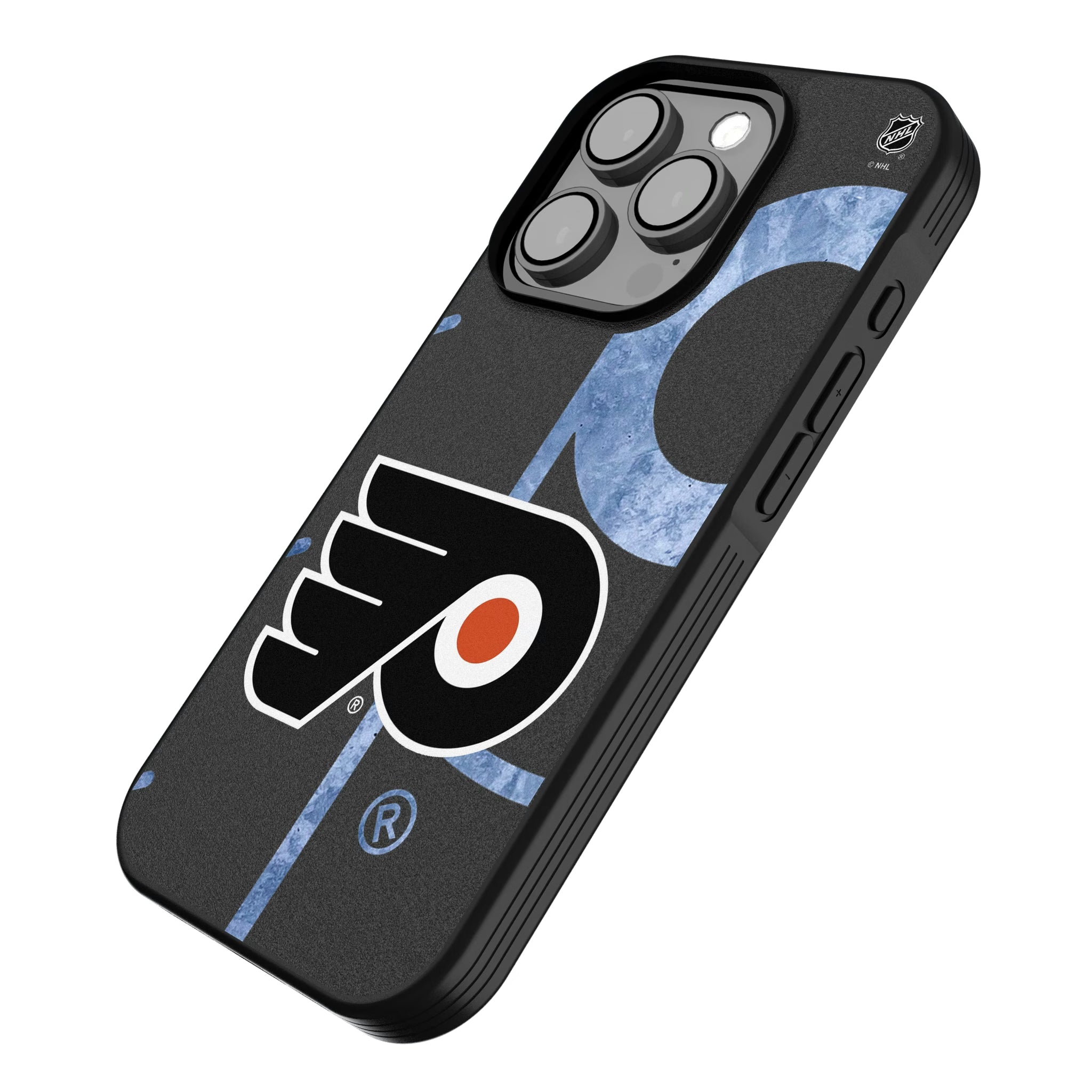 Philadelphia Flyers Ice Tilt iPhone Bump Phone Case for Apple iPhone - Isometric View