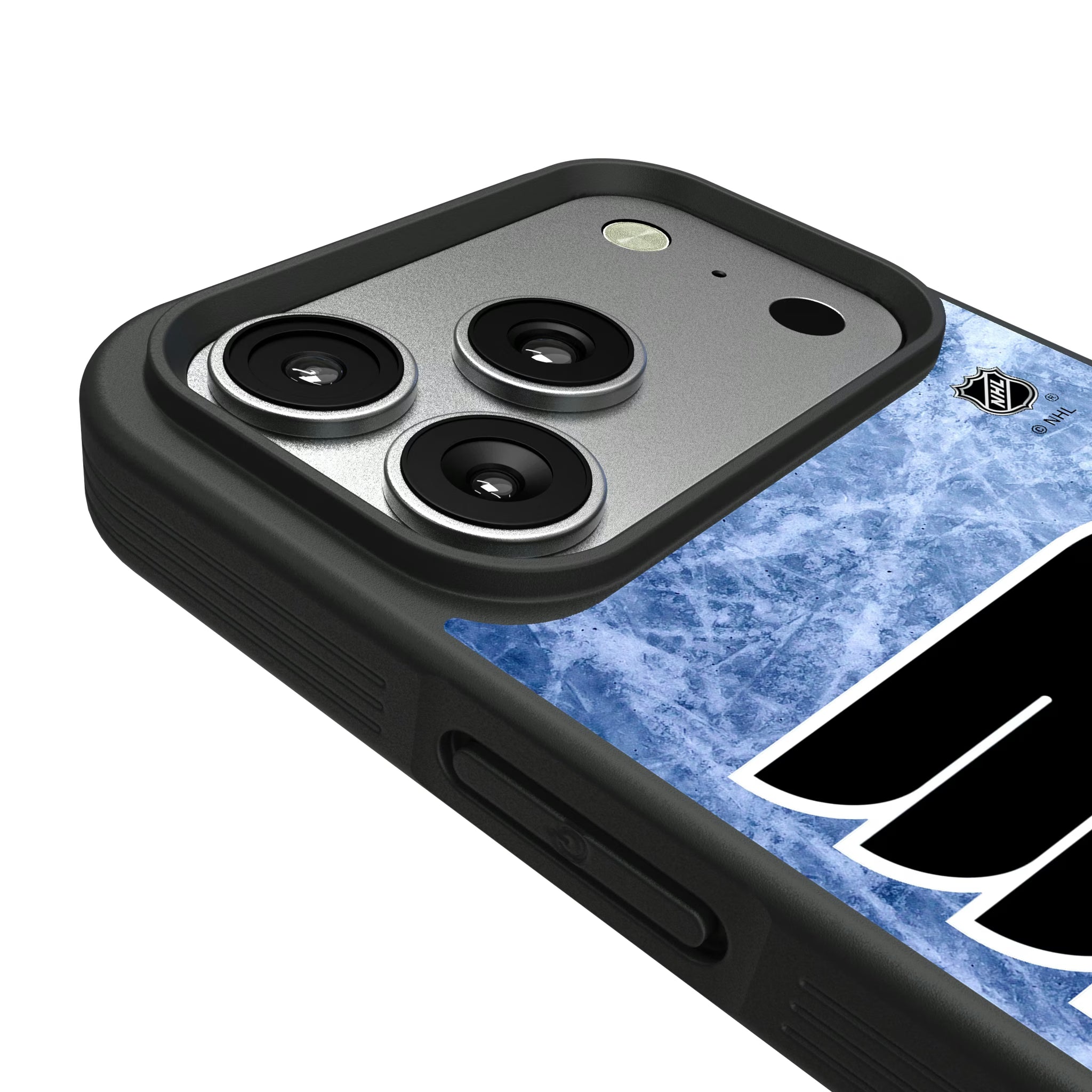 Philadelphia Flyers Ice Wordmark iPhone Bump Phone Case for Apple iPhone - Detail#Device_iPhone 17 Pro